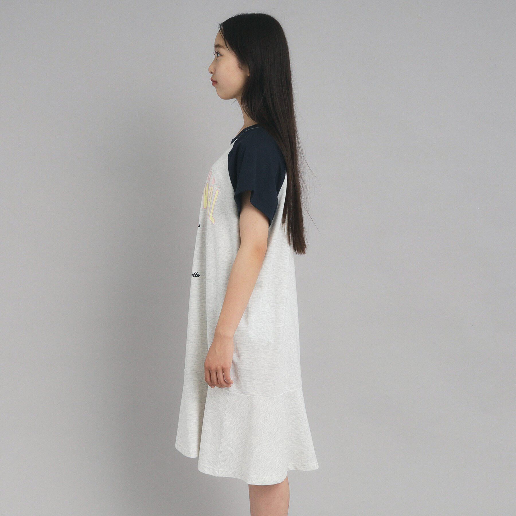 PINK-latte「裾ラッフルカットワンピース」|ワンピース|