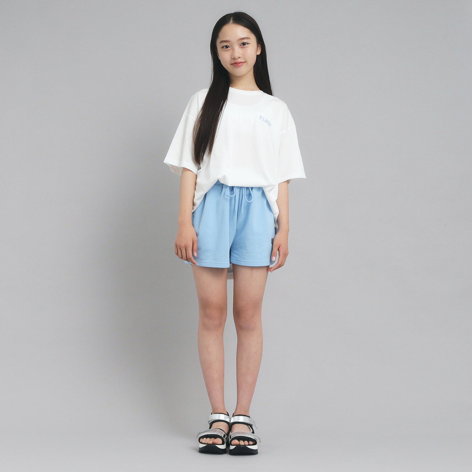 PINK-latte「スウェットショートパンツ」|キュロット|