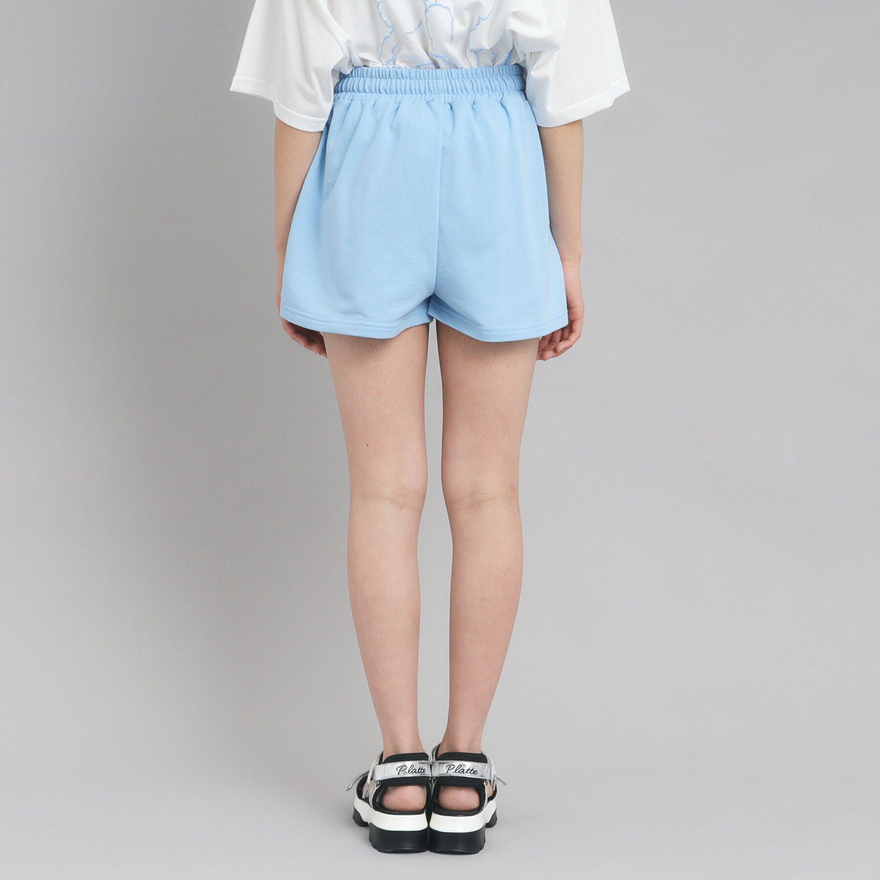 PINK-latte「スウェットショートパンツ」|キュロット|