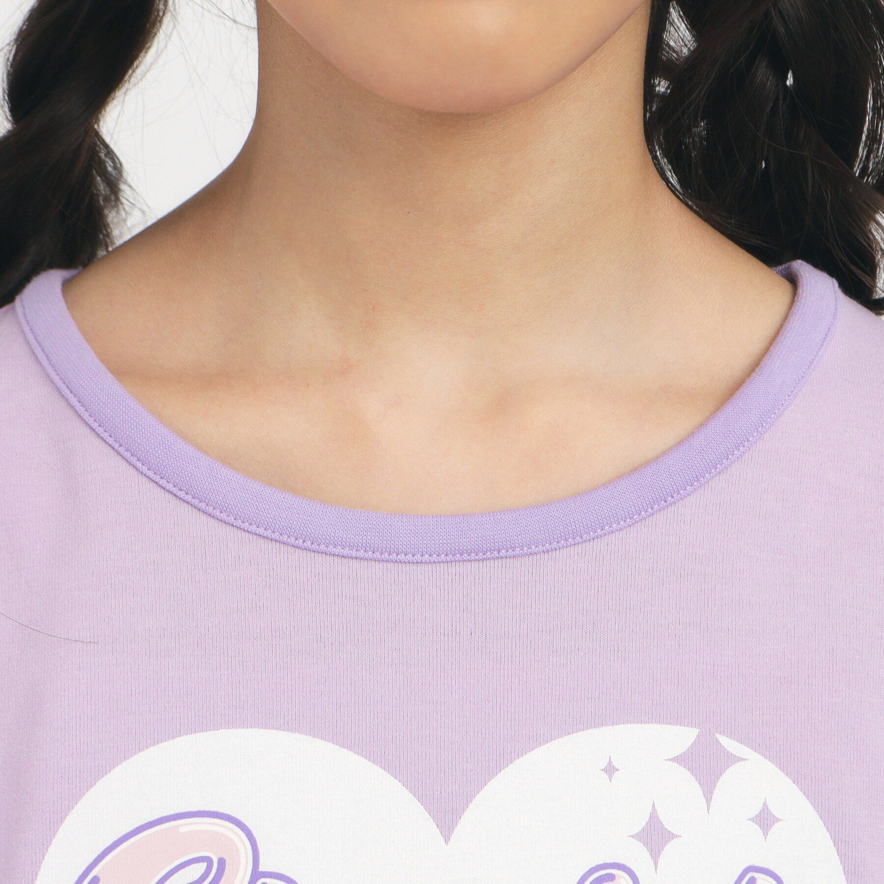 PINK-latte「【るーつくコラボ/ニコラ9月号掲載】ベルトデザインコンパクトTシャツ」|Tシャツ・カットソー|