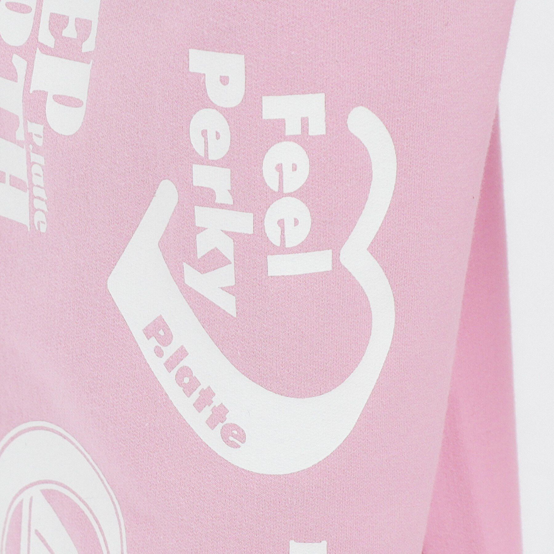 PINK-latte「【るーつくコラボ/ニコラ9月号掲載】ロゴゴムレイヤード裏毛パンツ」|その他|