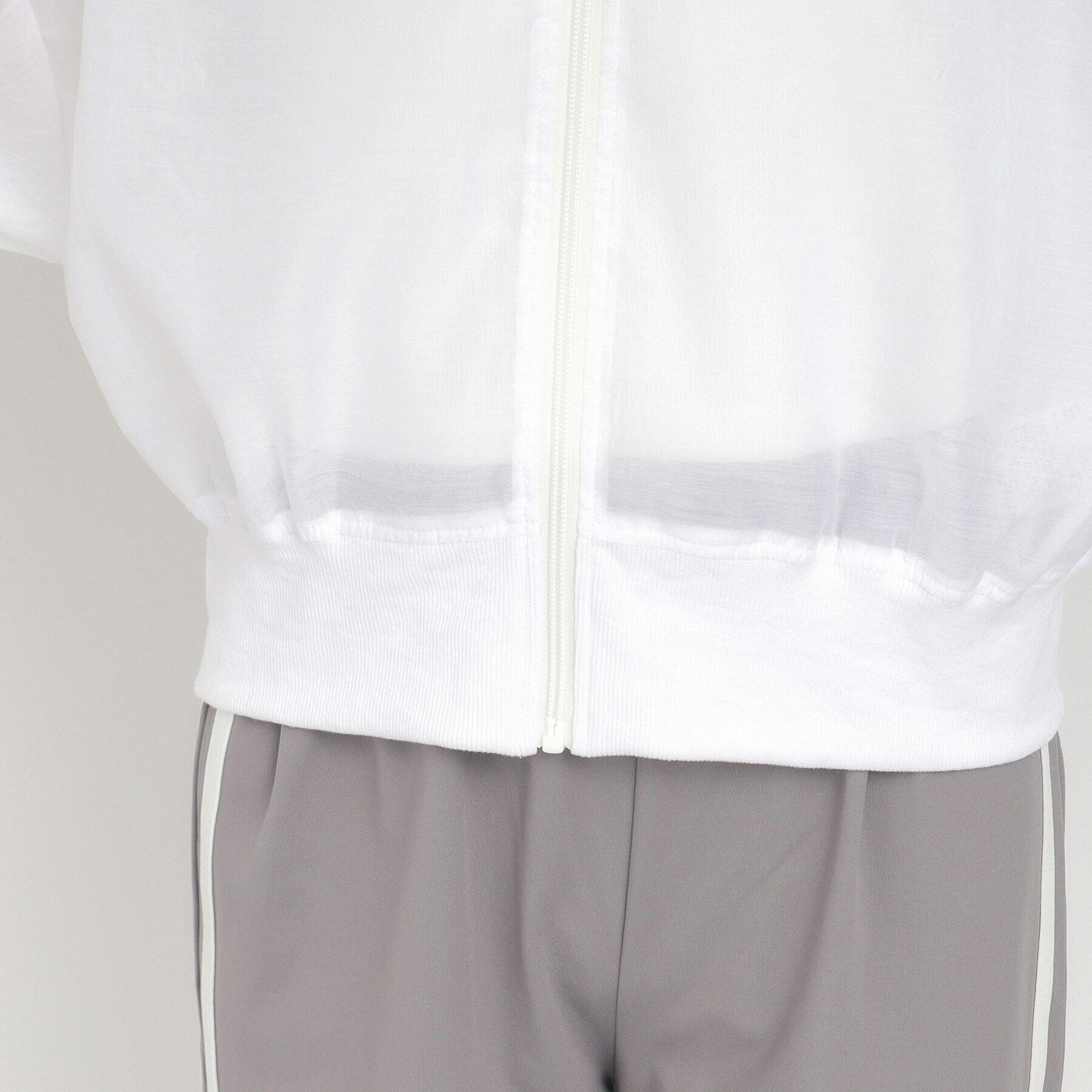 PINK-latte「【ニコラ10月号掲載】秋まで着れる！シアーブルゾン」|ブルゾン・スタジャン|