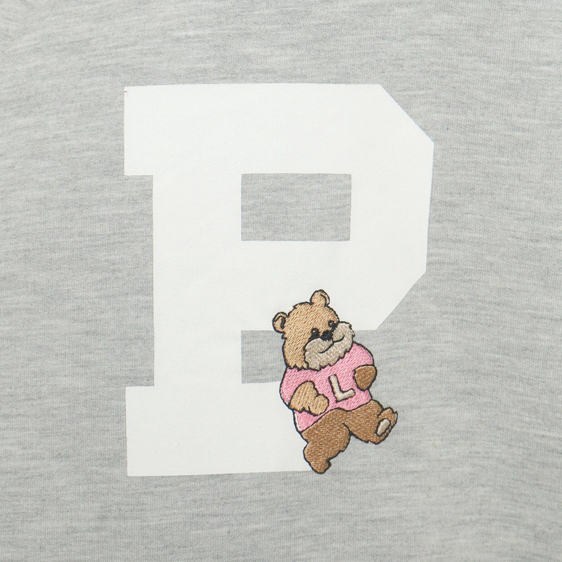 PINK-latte「【130cmあり】カレッジロゴカーディガン」|カーディガン|