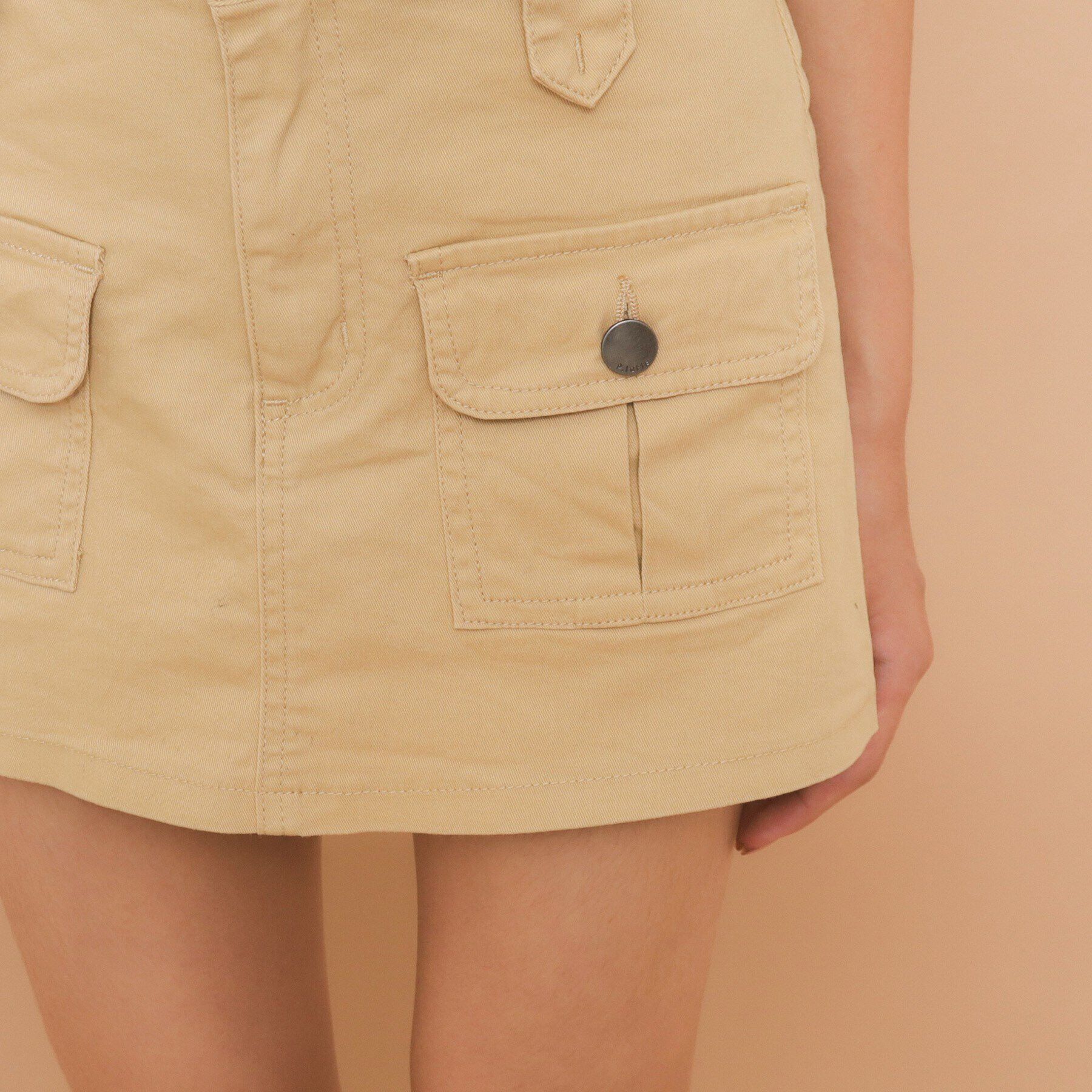 PINK-latte「スカート風ショートパンツ」|キュロット|