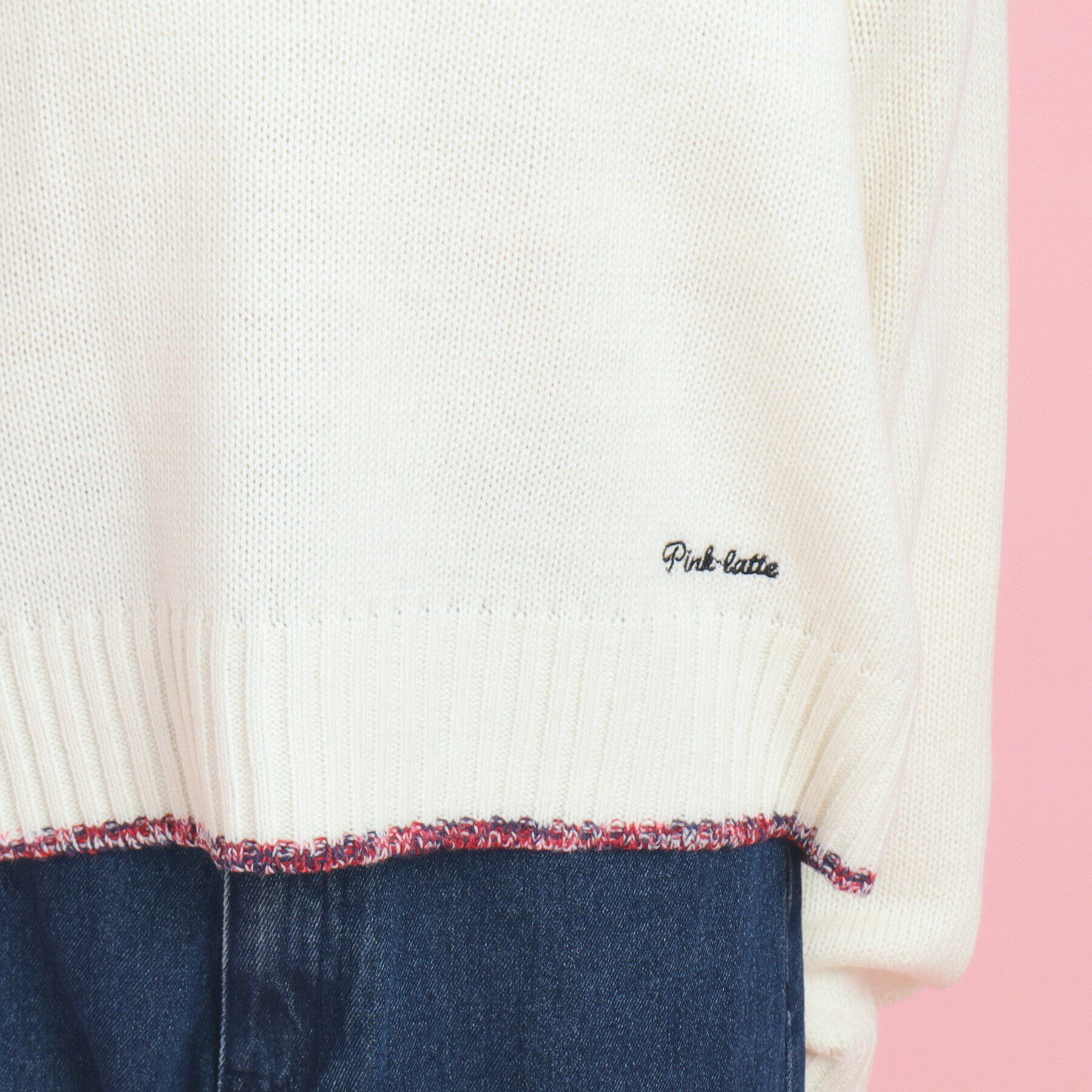 PINK-latte「冬まで待てない！主役級洗えるニット」|ニット・セーター|