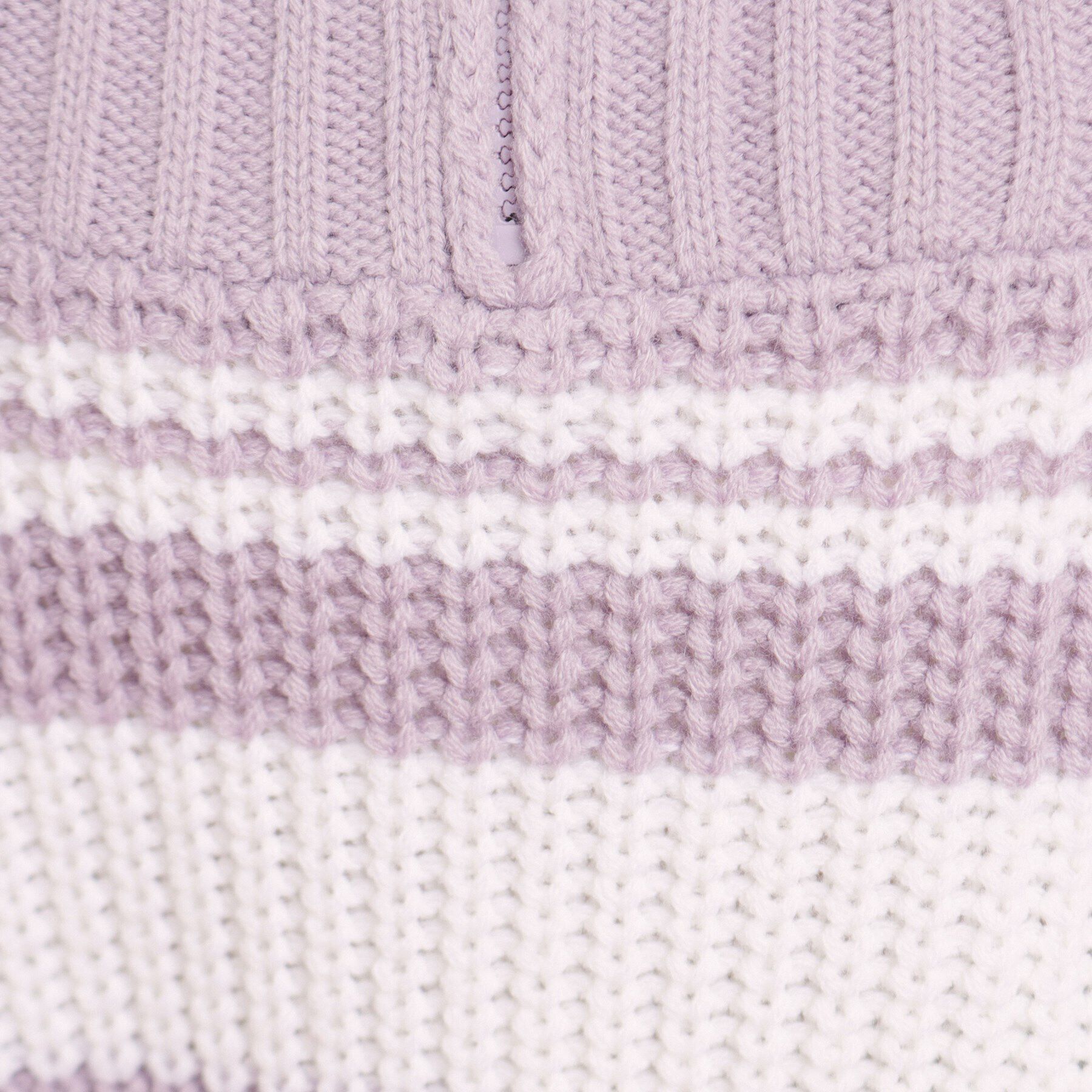 PINK-latte「ハーフジップ ニットプルオーバー」|ニット・セーター|