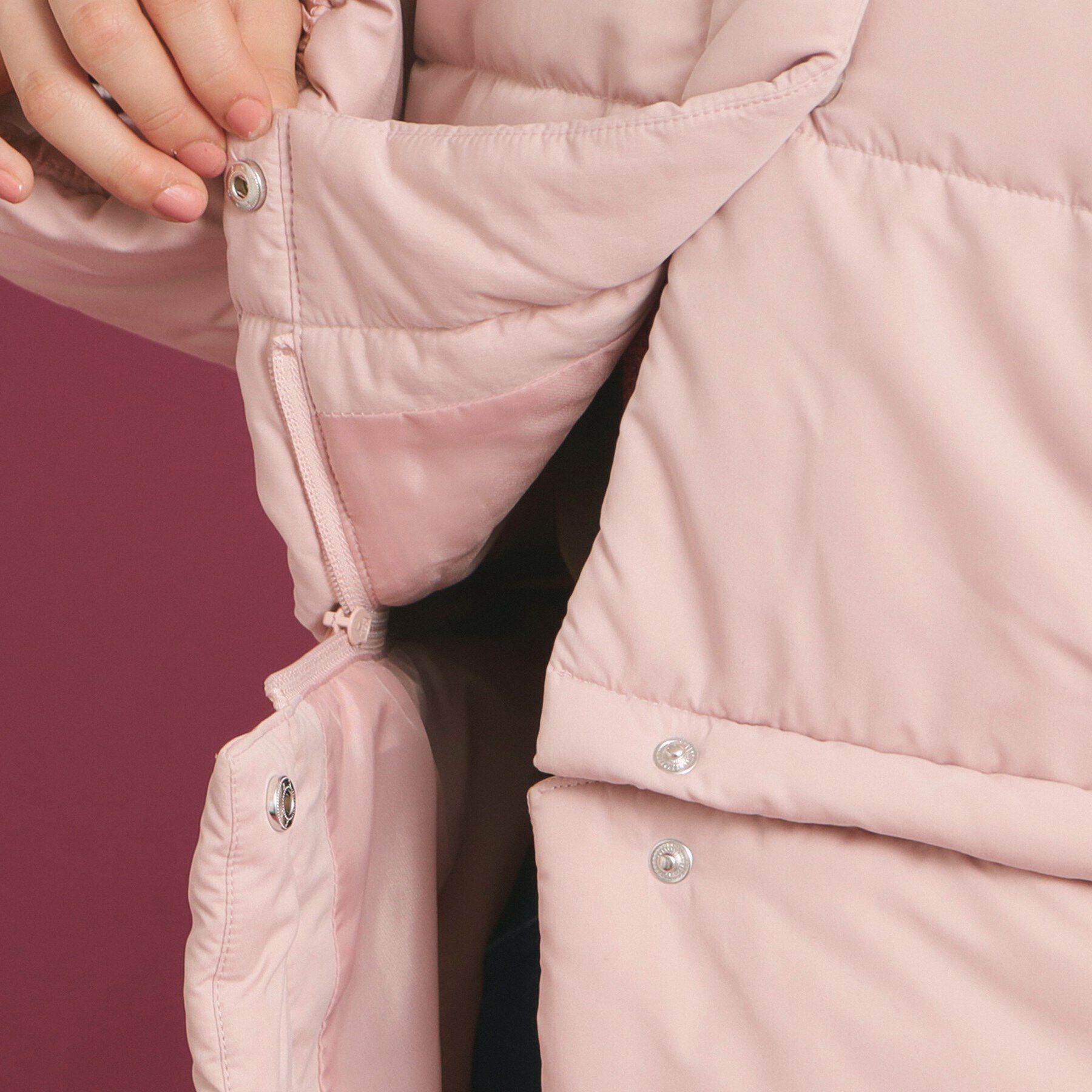 PINK-latte「【2WAY】 中綿マルチショートコート」|その他|