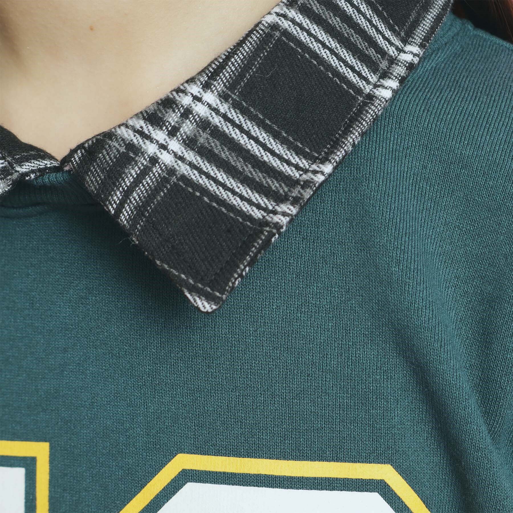 PINK-latte「衿付きナンバリングスウェット」|その他|