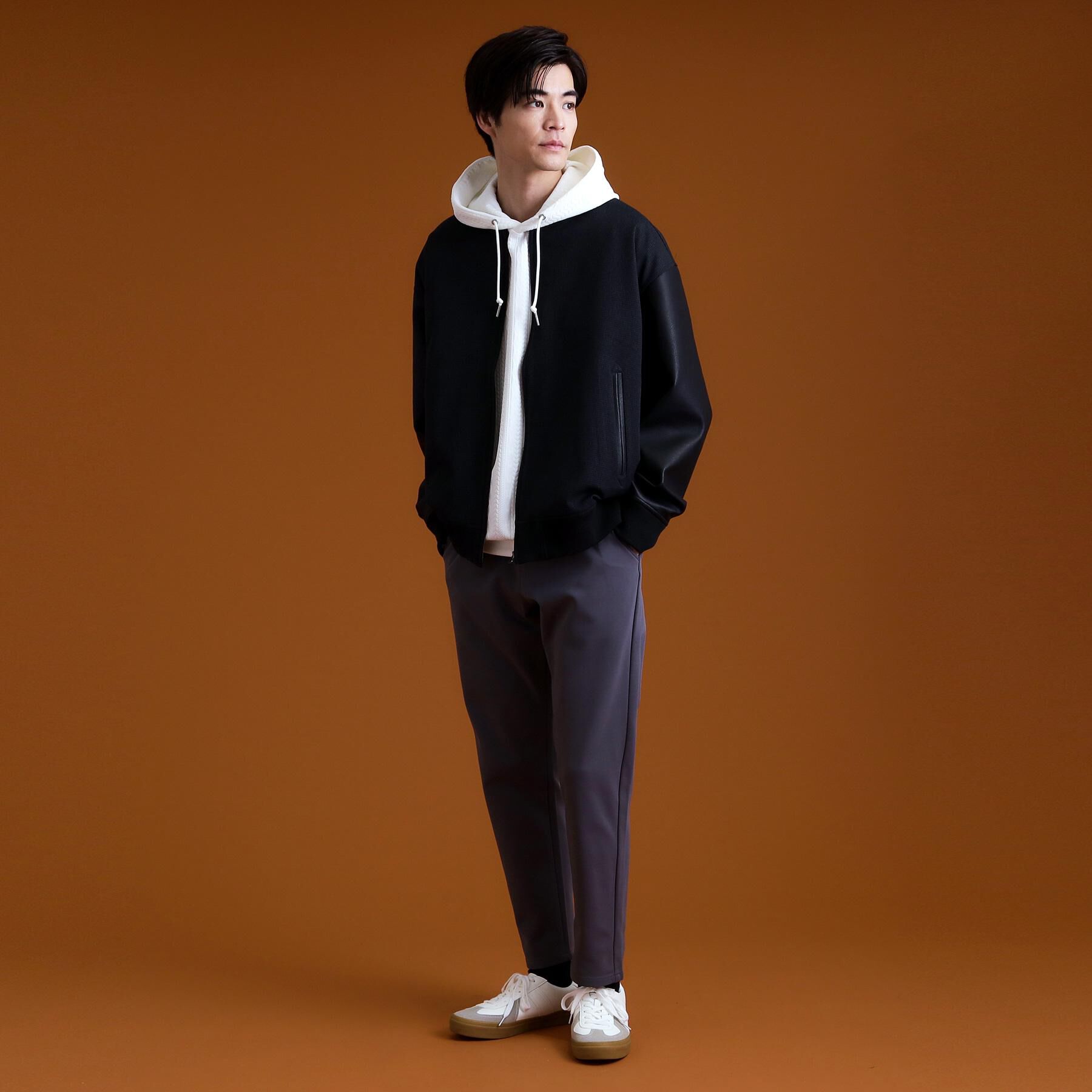 THE SHOP TK「フクレキルトパーカ 【洗濯機OK】」|パーカー|