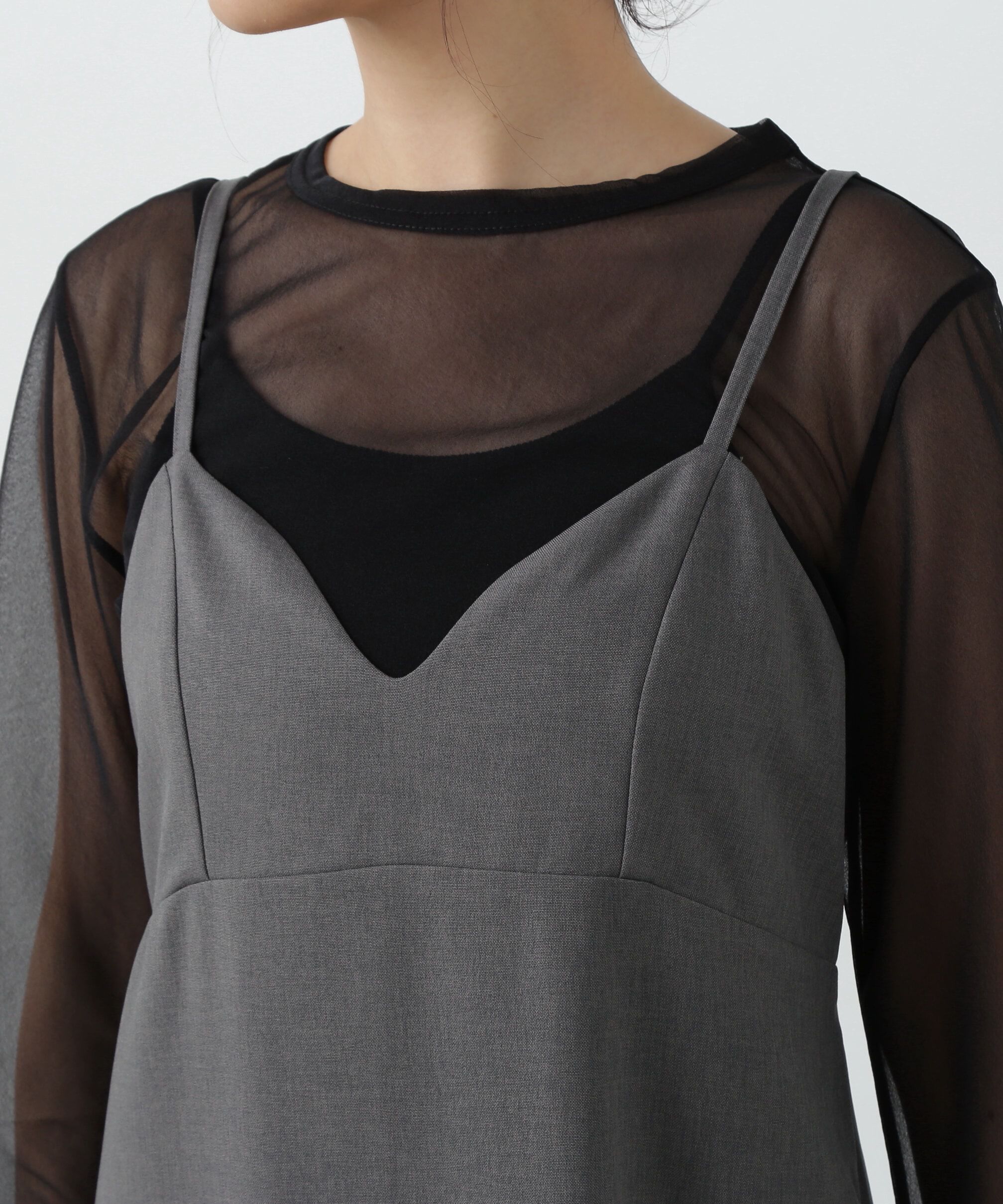  「バックリボンキャミワンピース」|ワンピース|