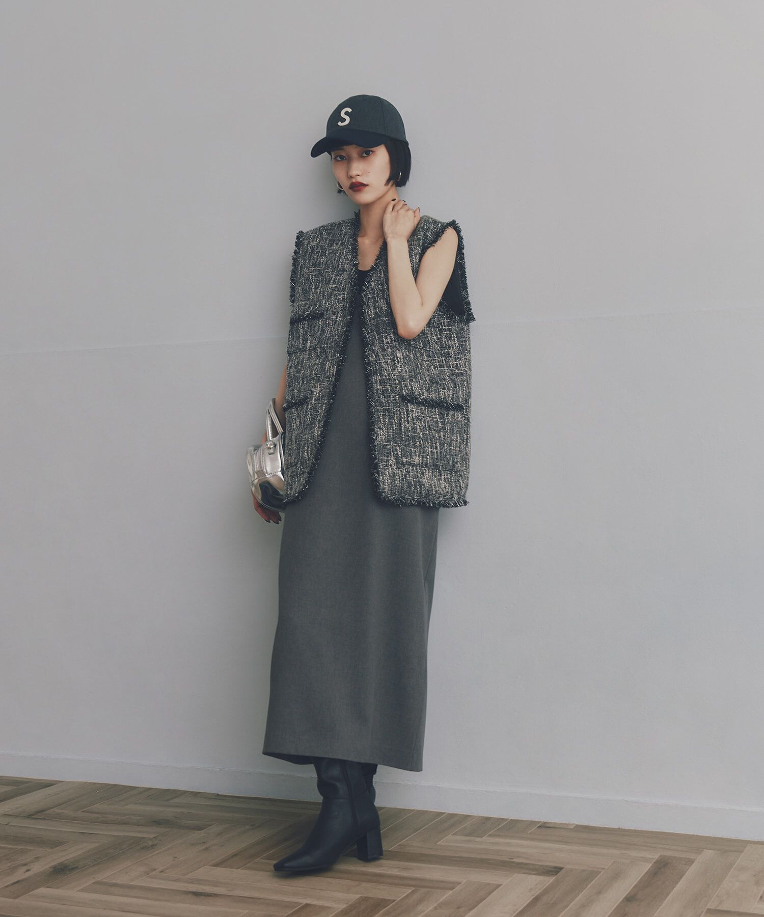  「バックリボンキャミワンピース」|ワンピース|