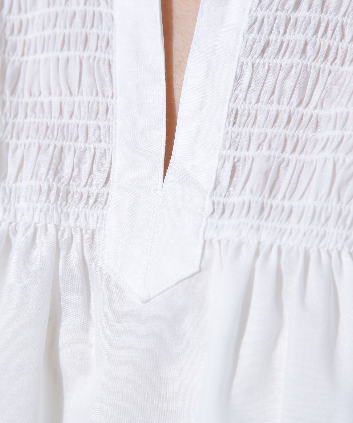  「コットンボイルシャーリングブラウス」|シャツ・ブラウス|