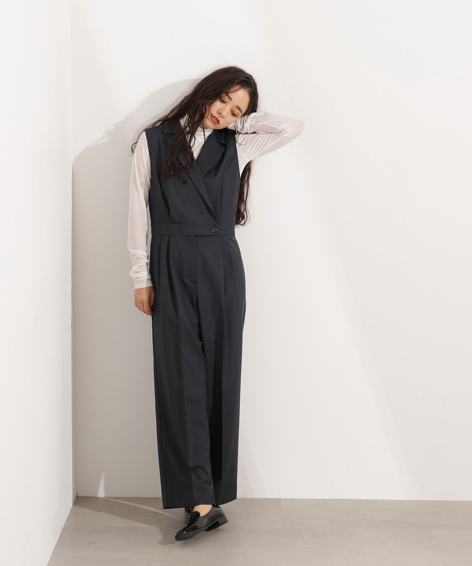  「テーラードジャンプスーツ」|ワンピース|