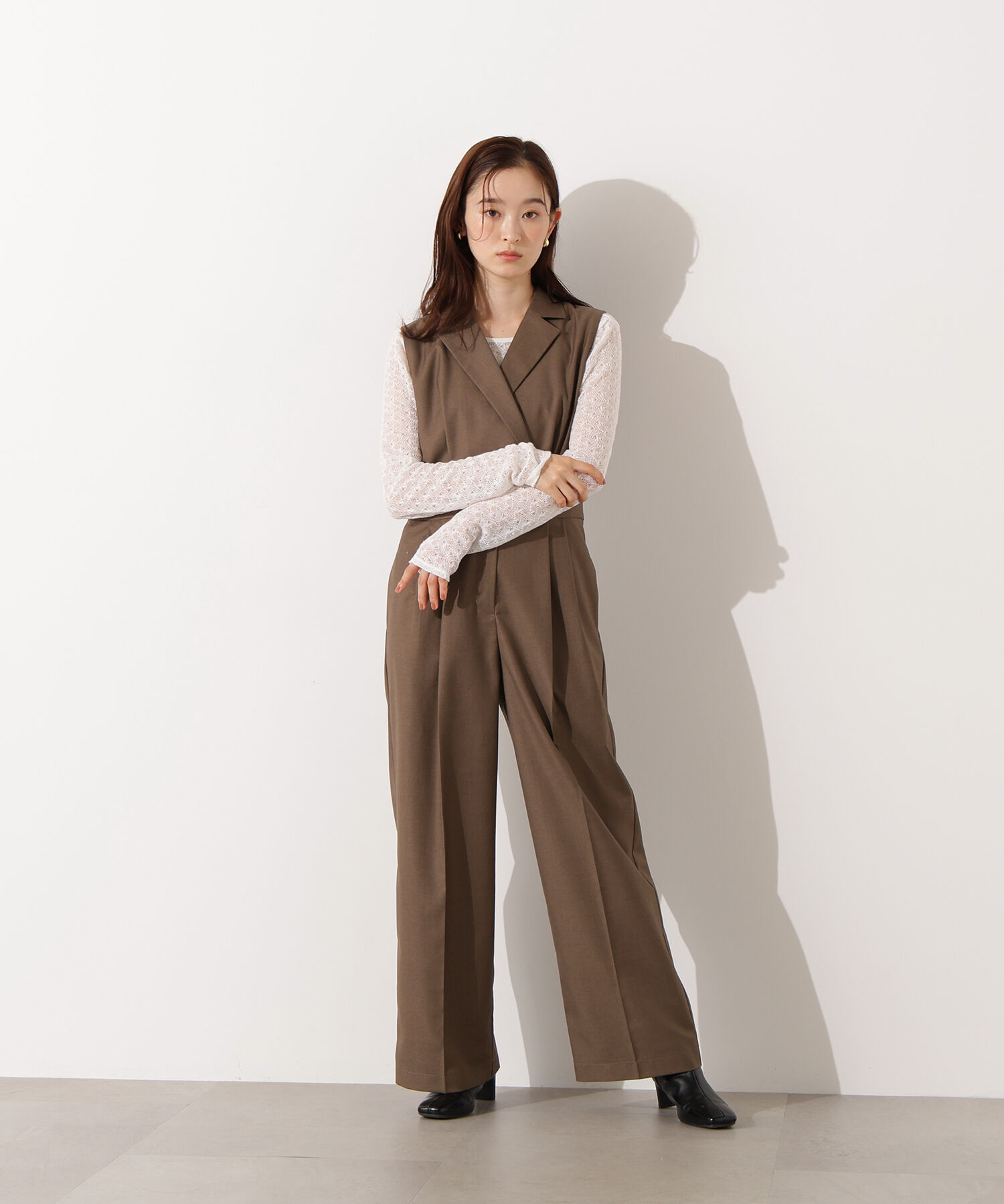  「テーラードジャンプスーツ」|ワンピース|