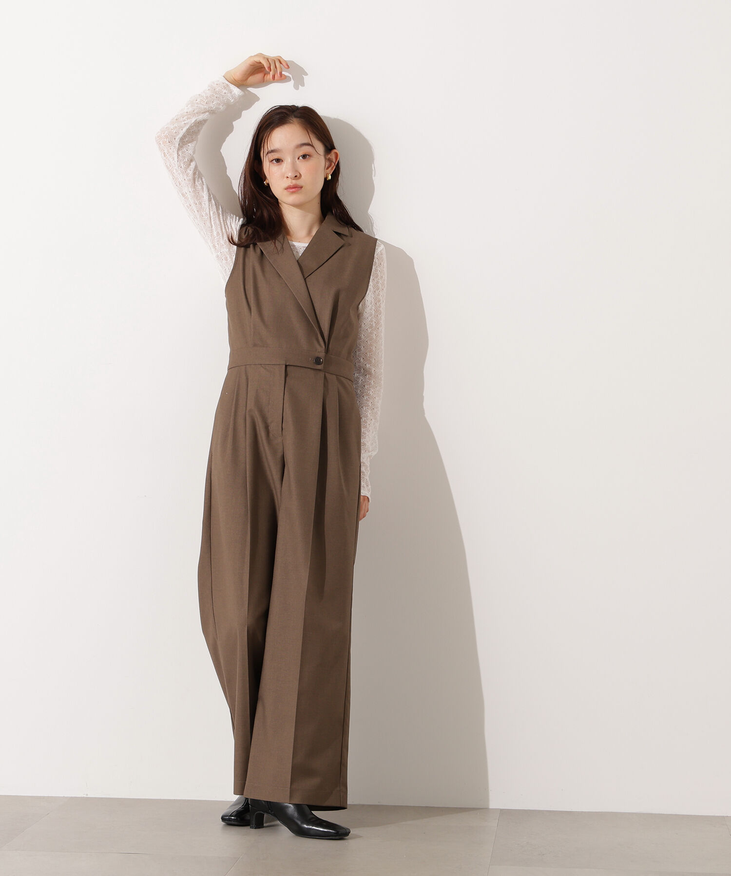  「テーラードジャンプスーツ」|ワンピース|