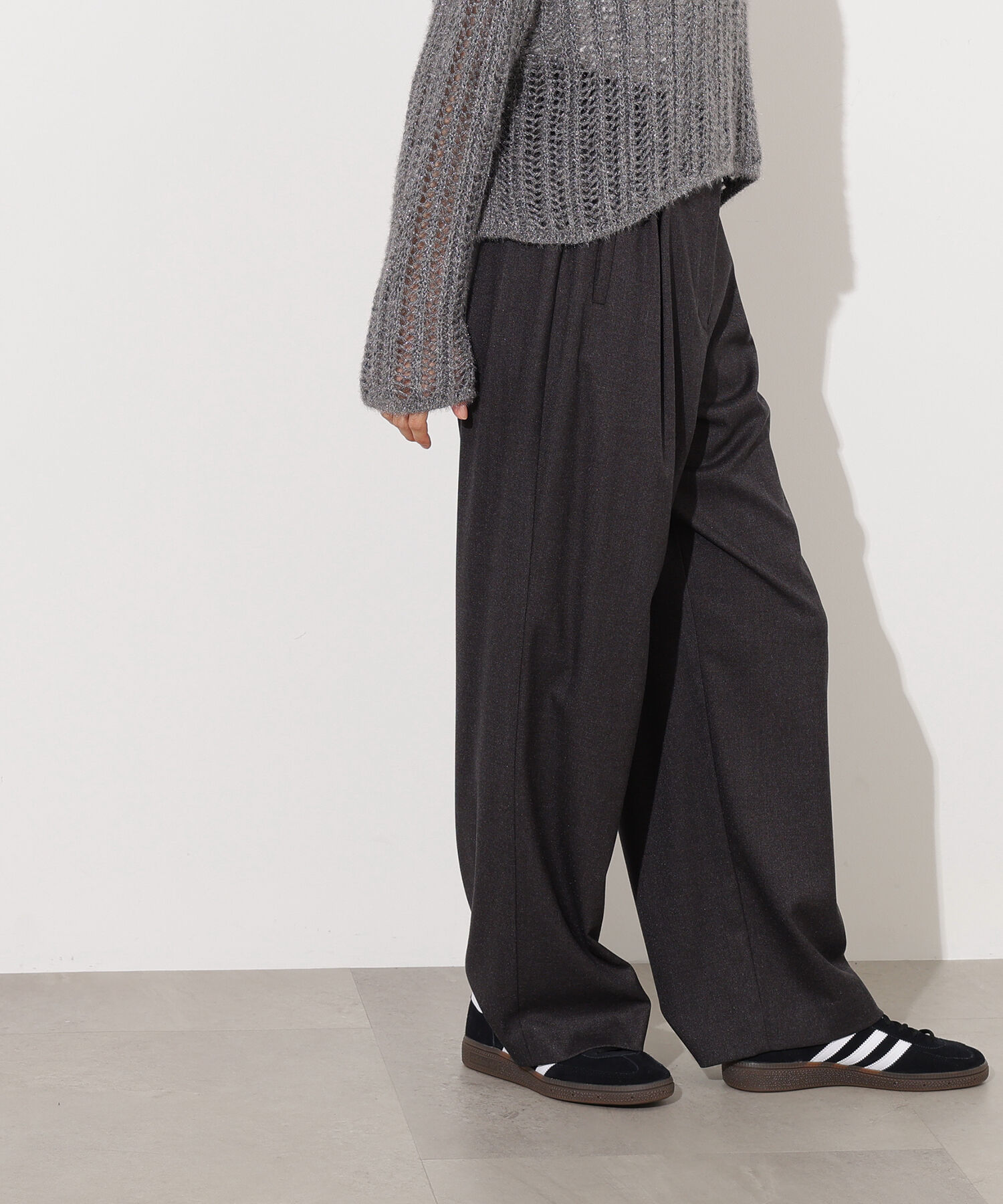  「リラックスタックワイドパンツ」|その他|