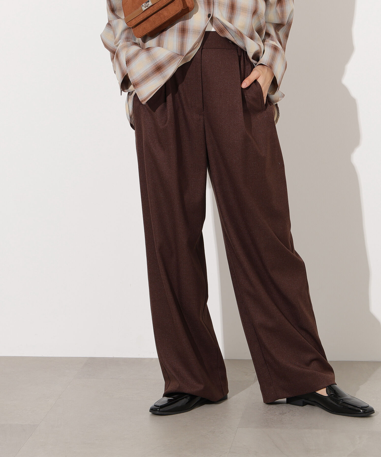  「リラックスタックワイドパンツ」|その他|