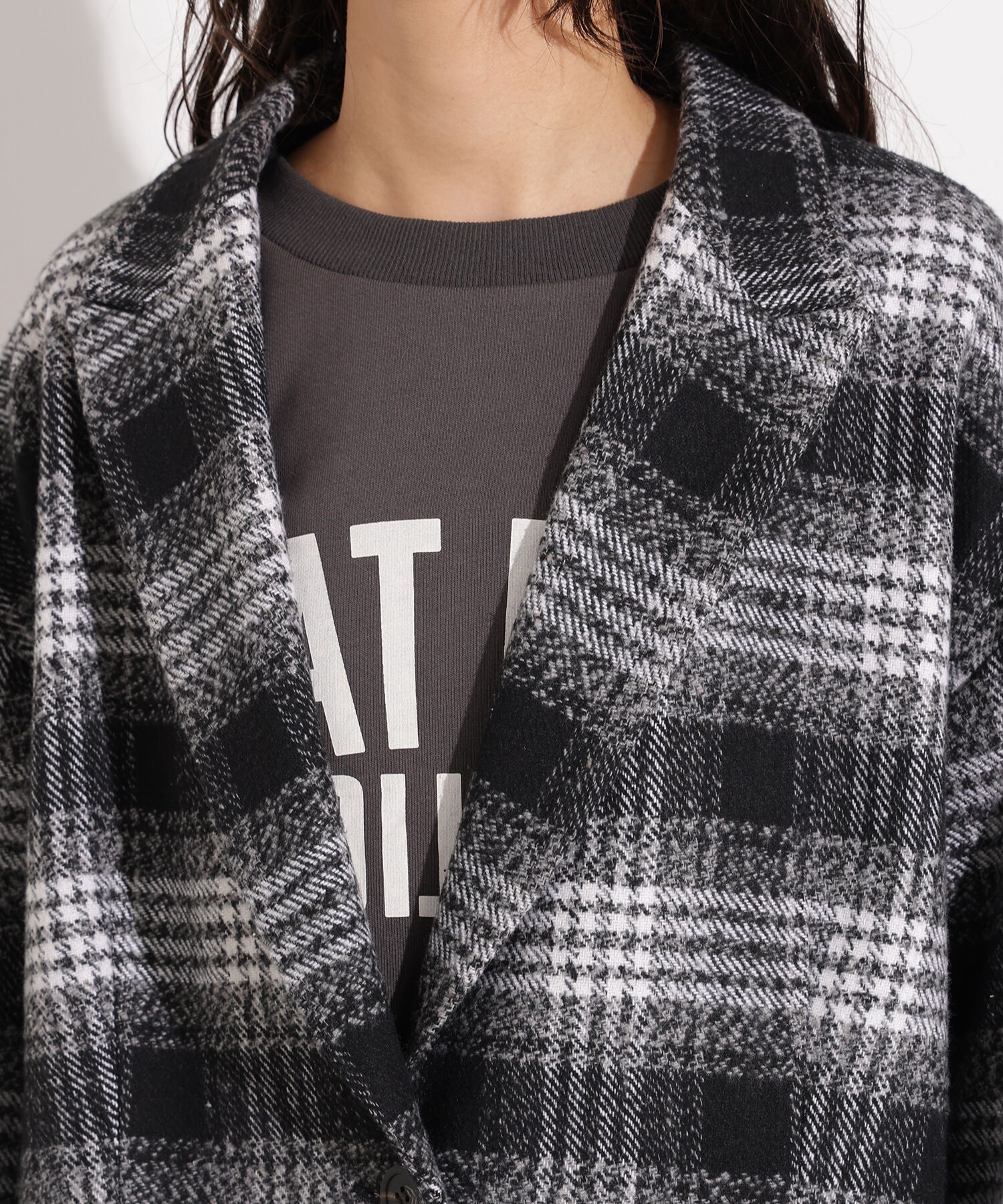  「オーバージャケットコート」|ブルゾン・スタジャン|