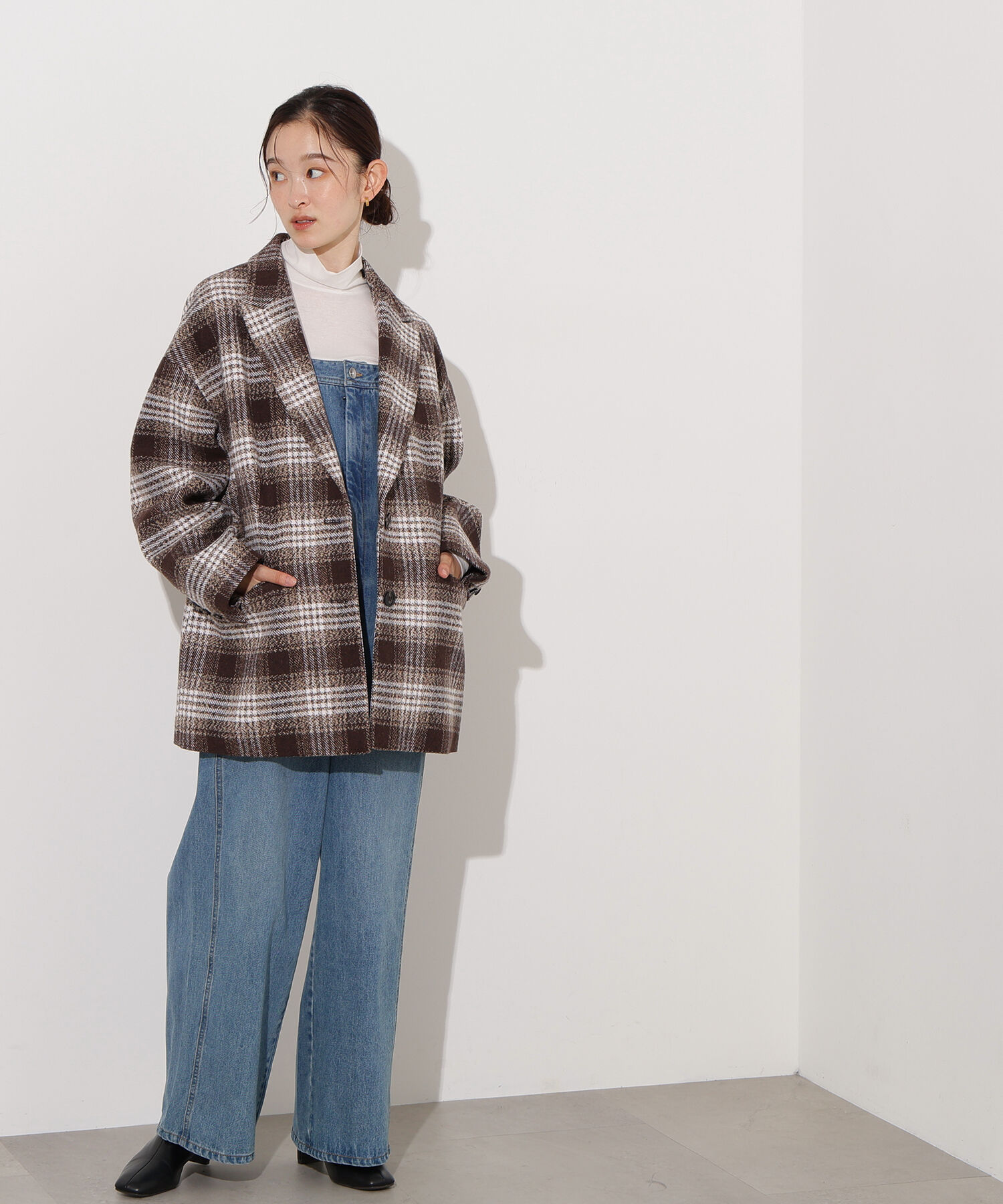  「オーバージャケットコート」|ブルゾン・スタジャン|