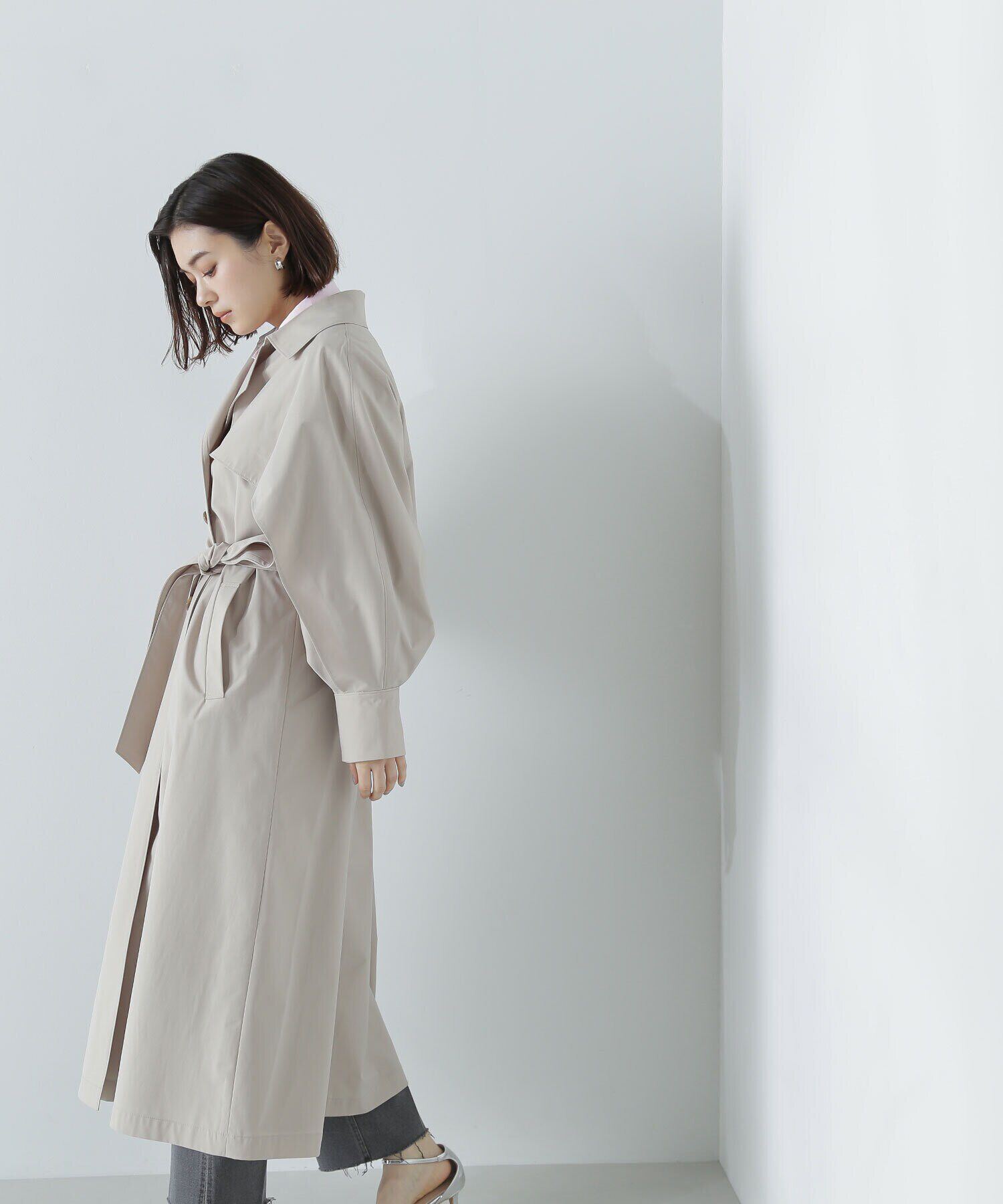  「レイヤースリーブトレンチコート」|その他|