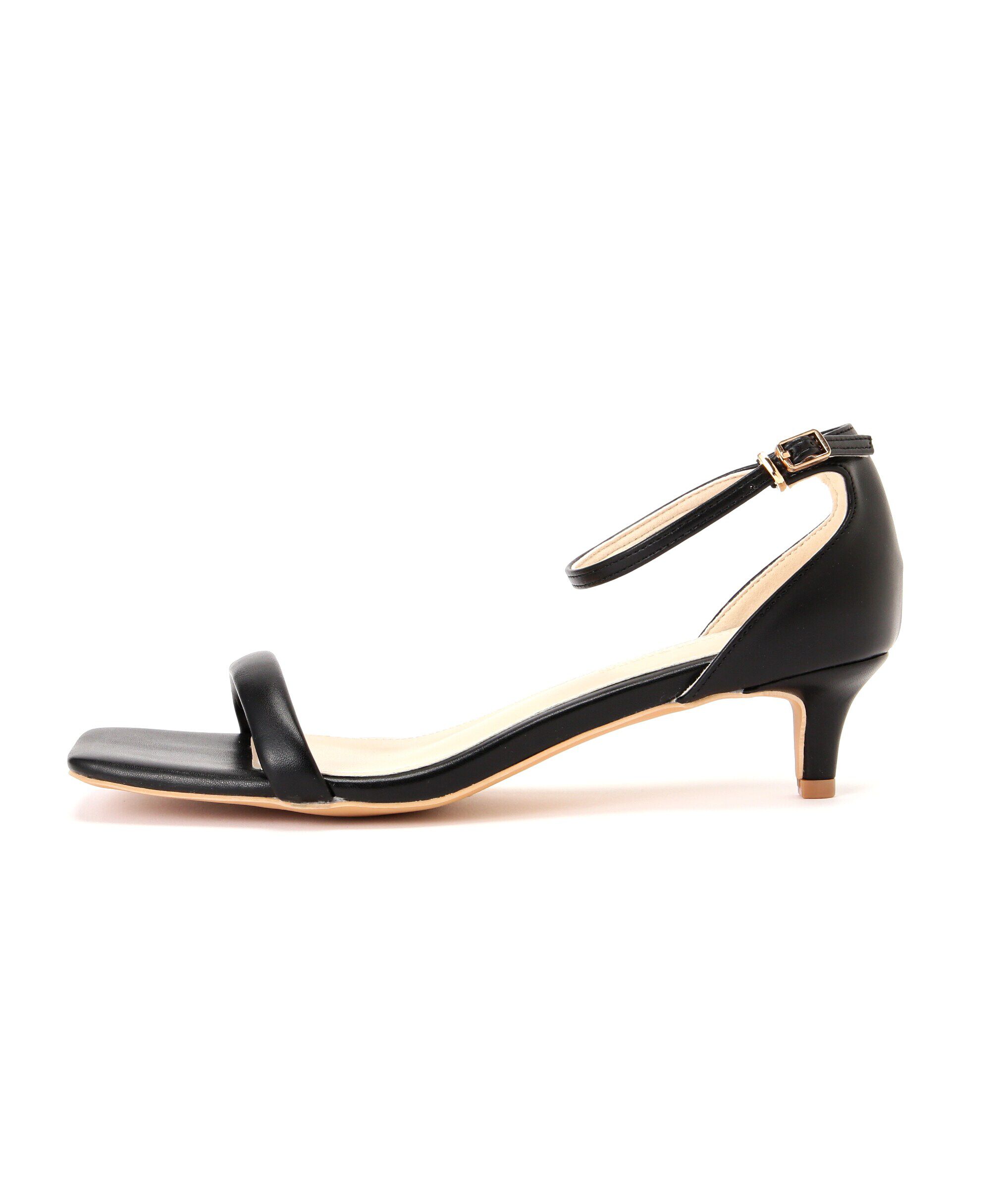  「ナローパフストラップサンダル」|その他|