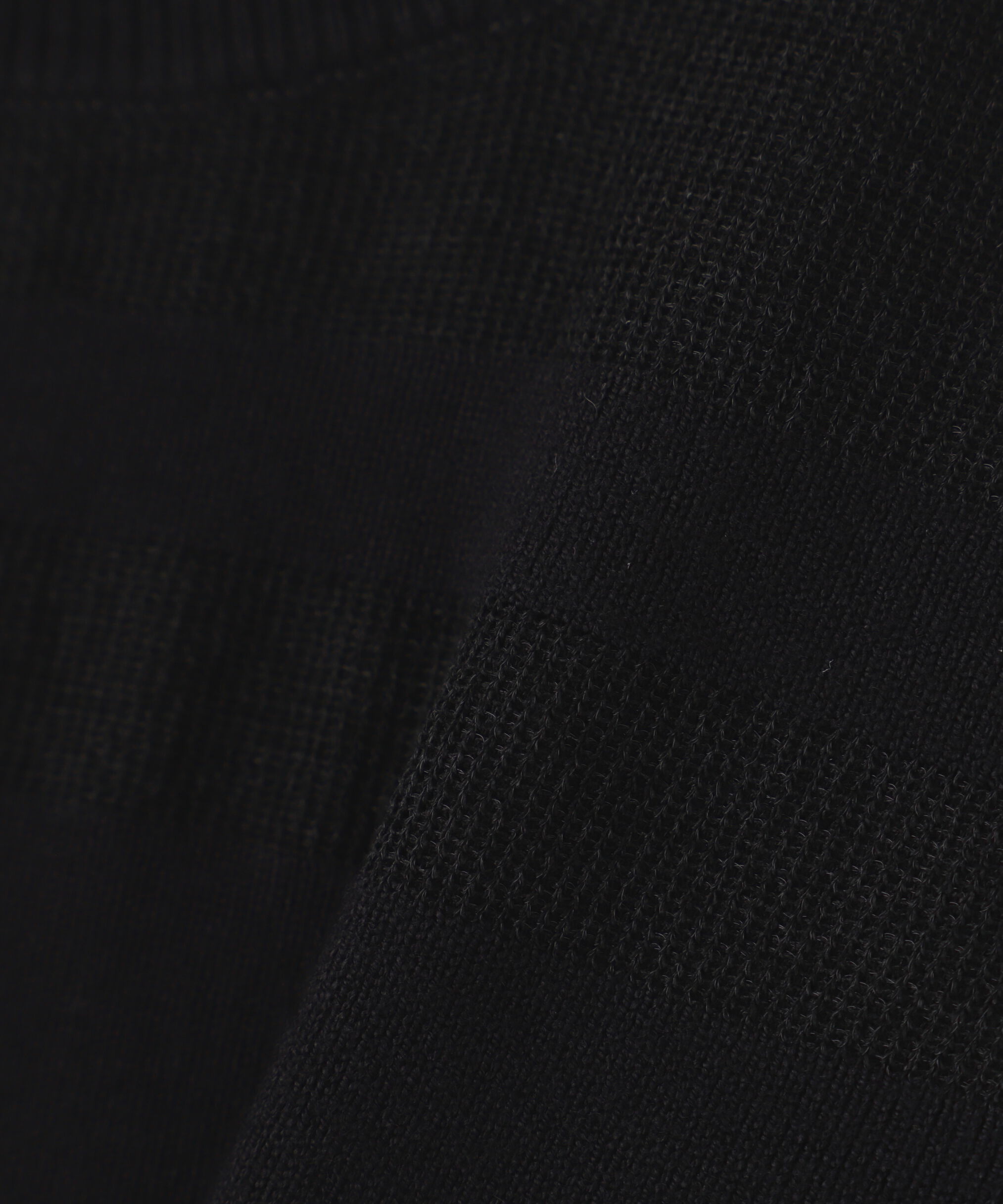  「シアー切替リブニット」|ニット・セーター|