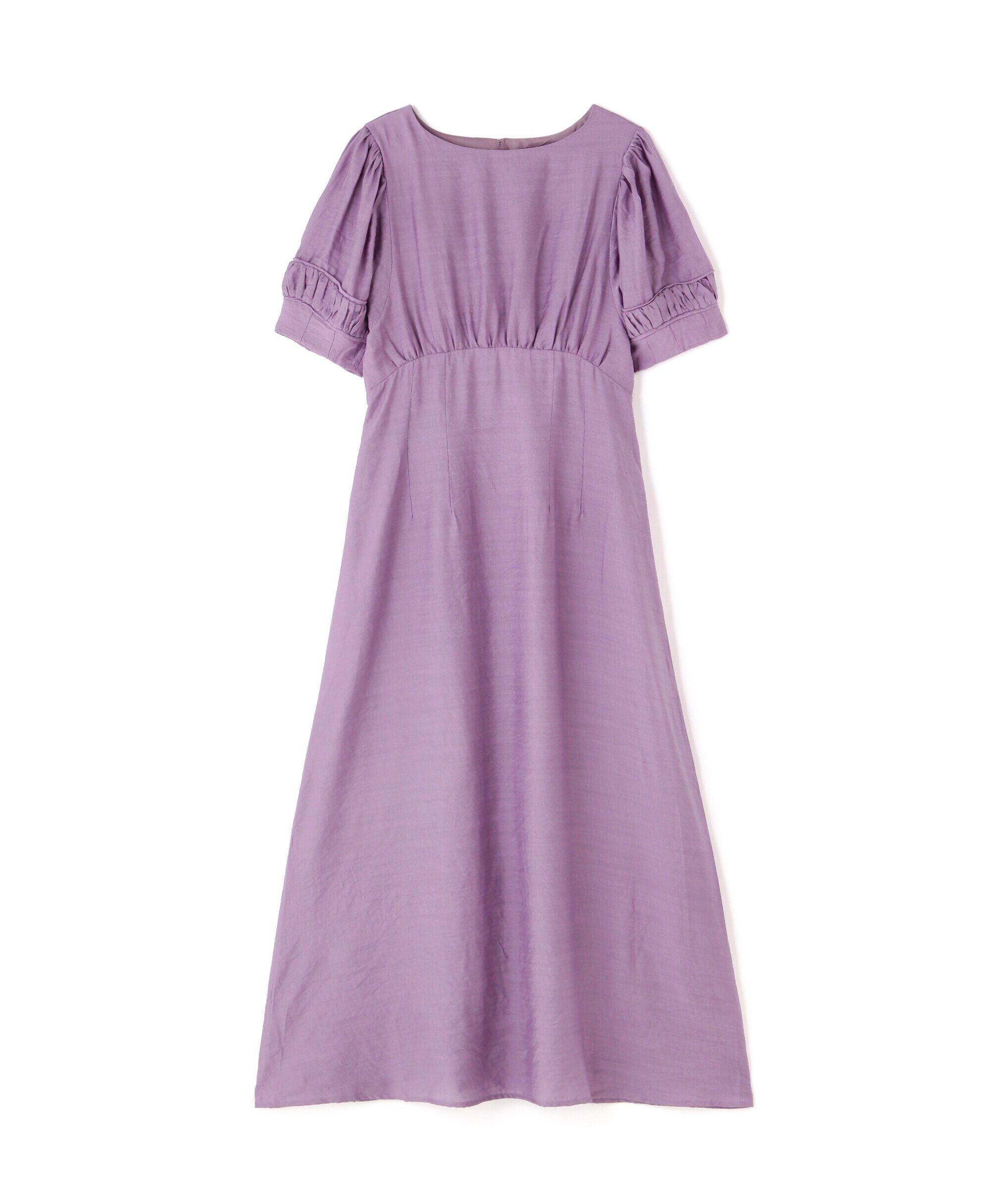  「パフスリーブバックリボンワンピース」|ワンピース|