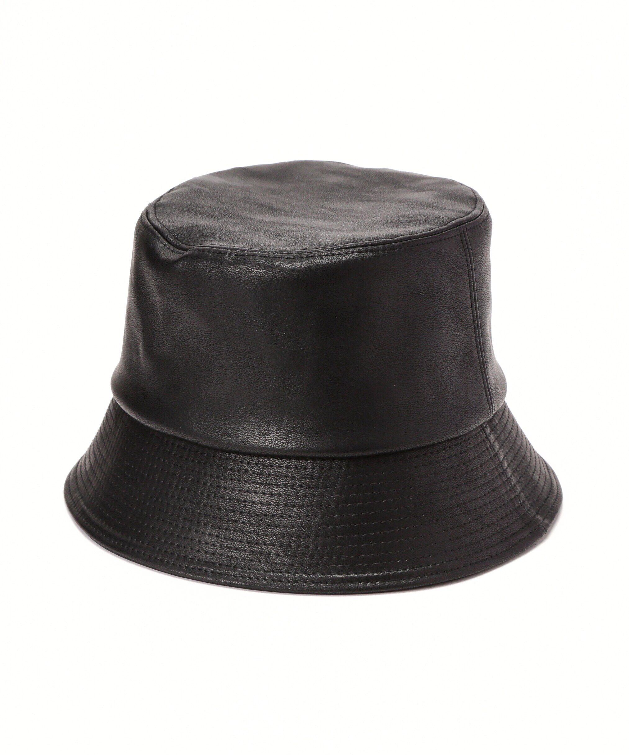  「チェーン付きPUバケットハット」|ソックス|