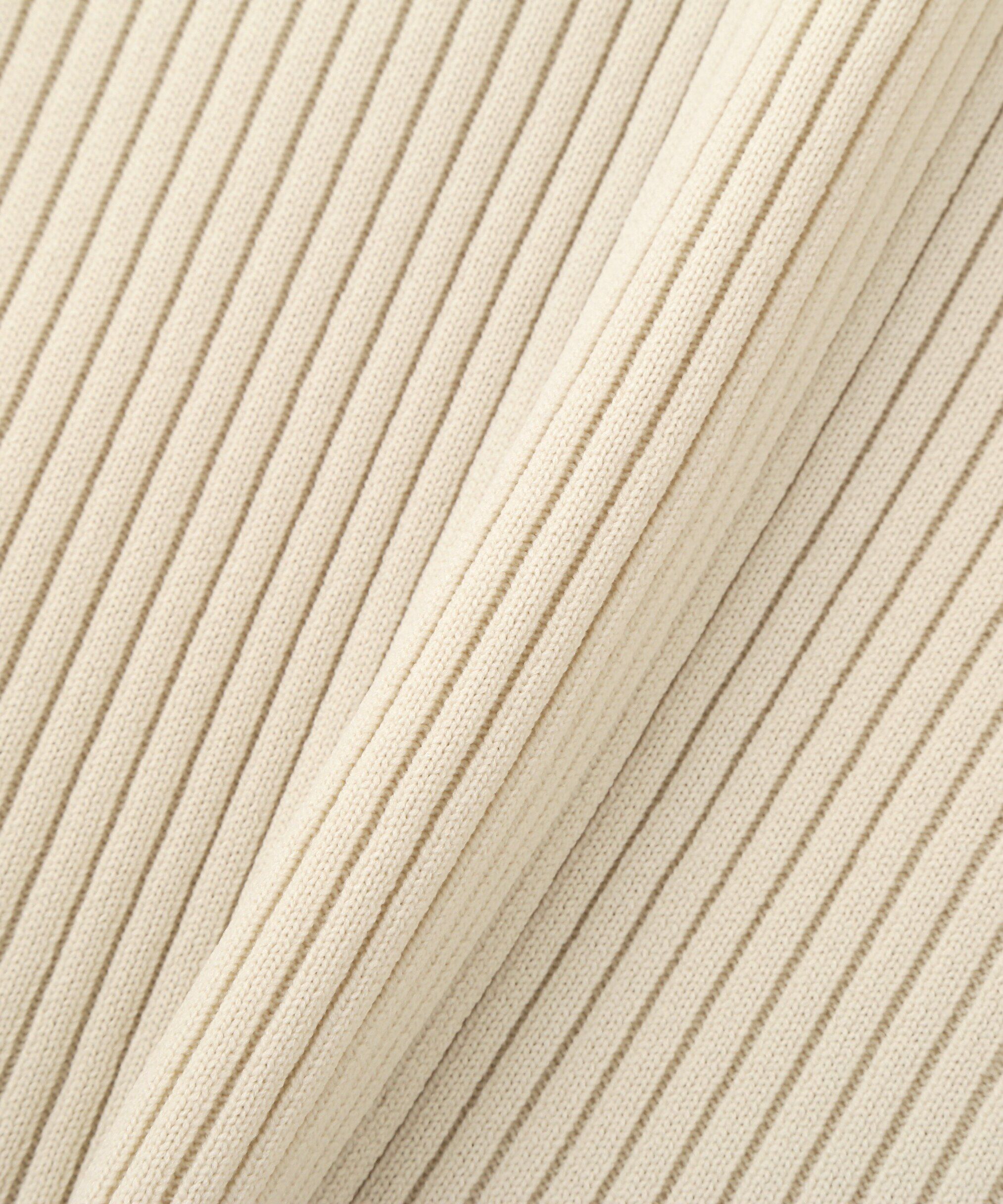  「キーネックリブニット」|ニット・セーター|