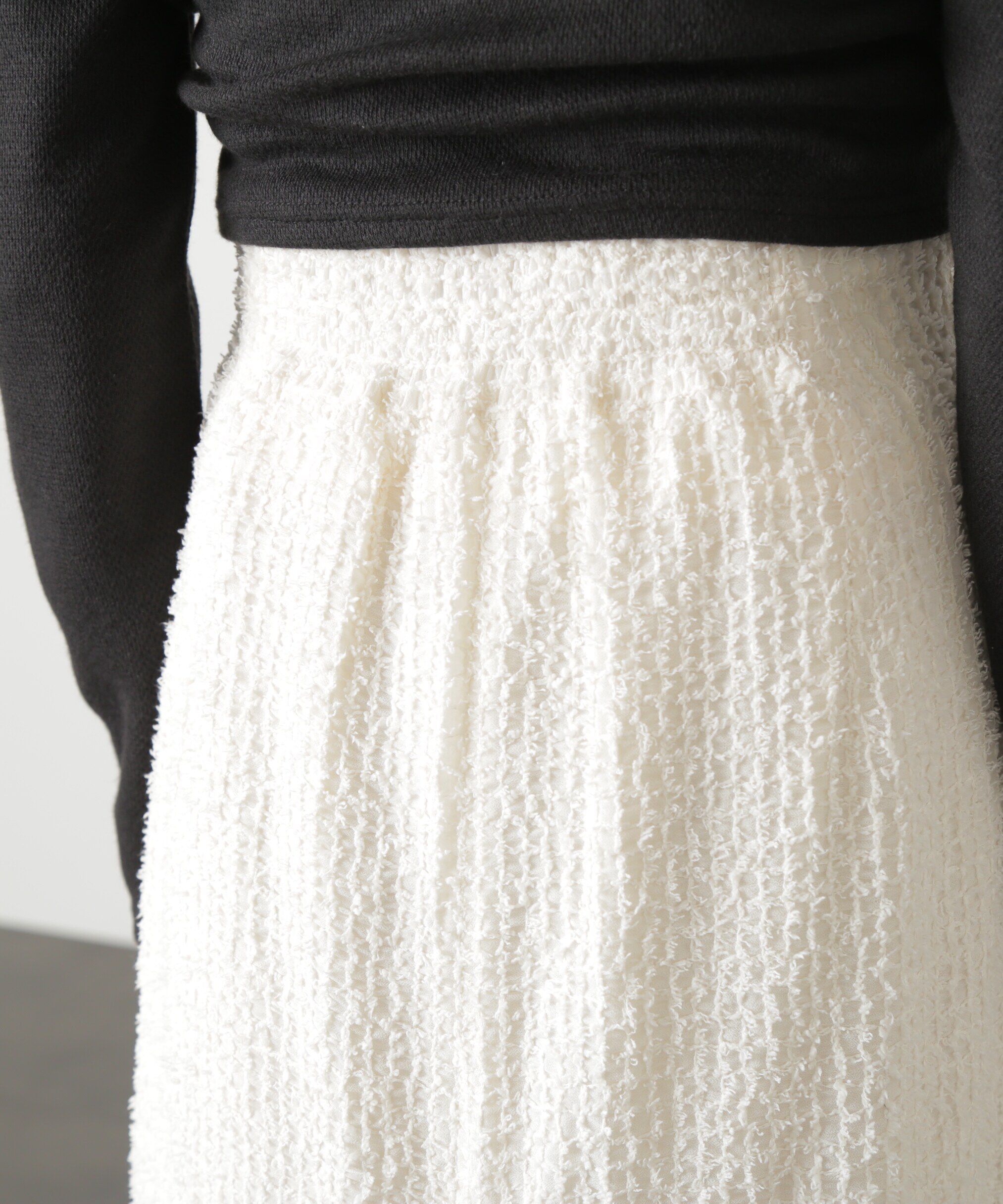  「フェザーシフォンナロースカート」|スカート|