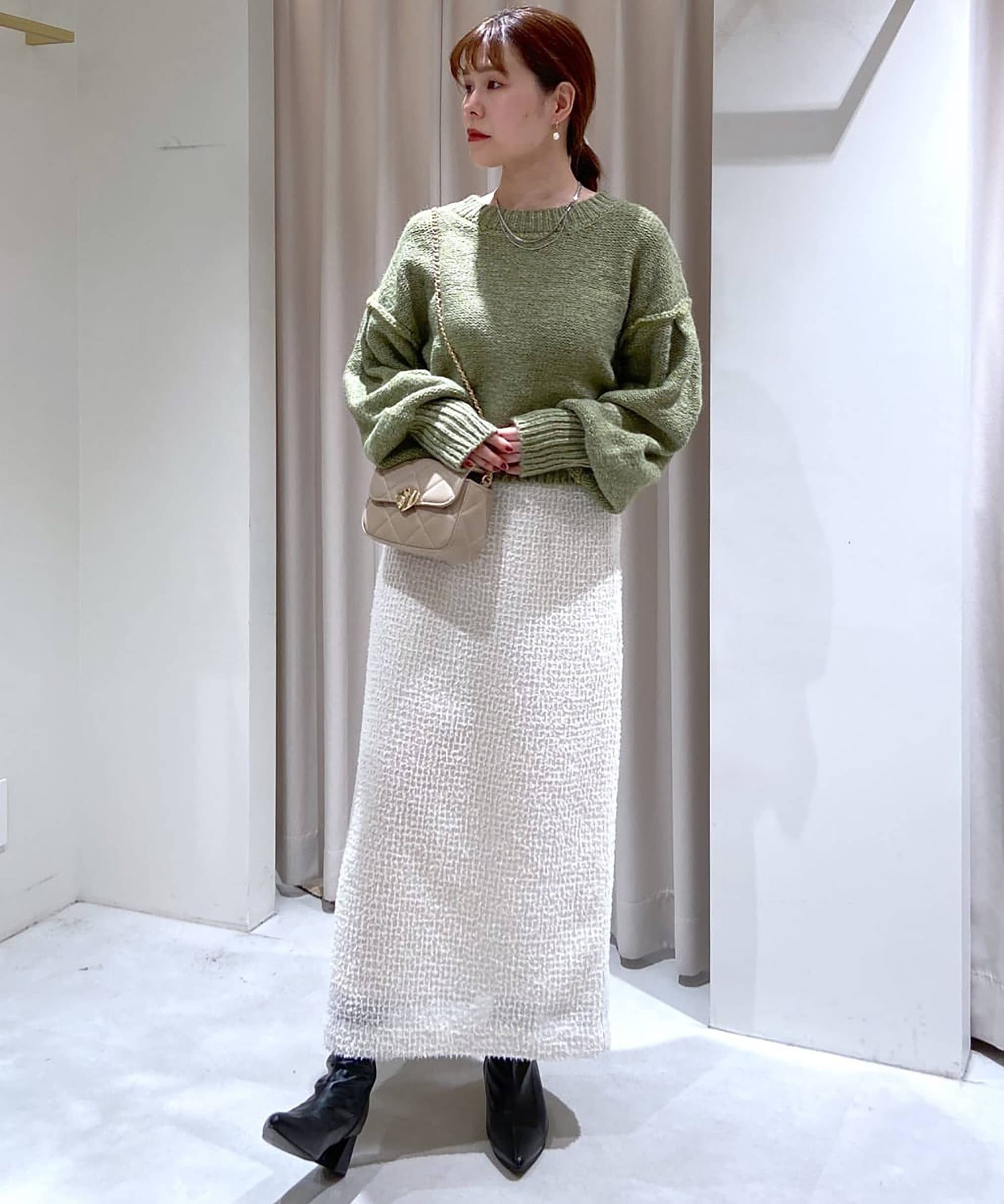  「フェザーシフォンナロースカート」|スカート|