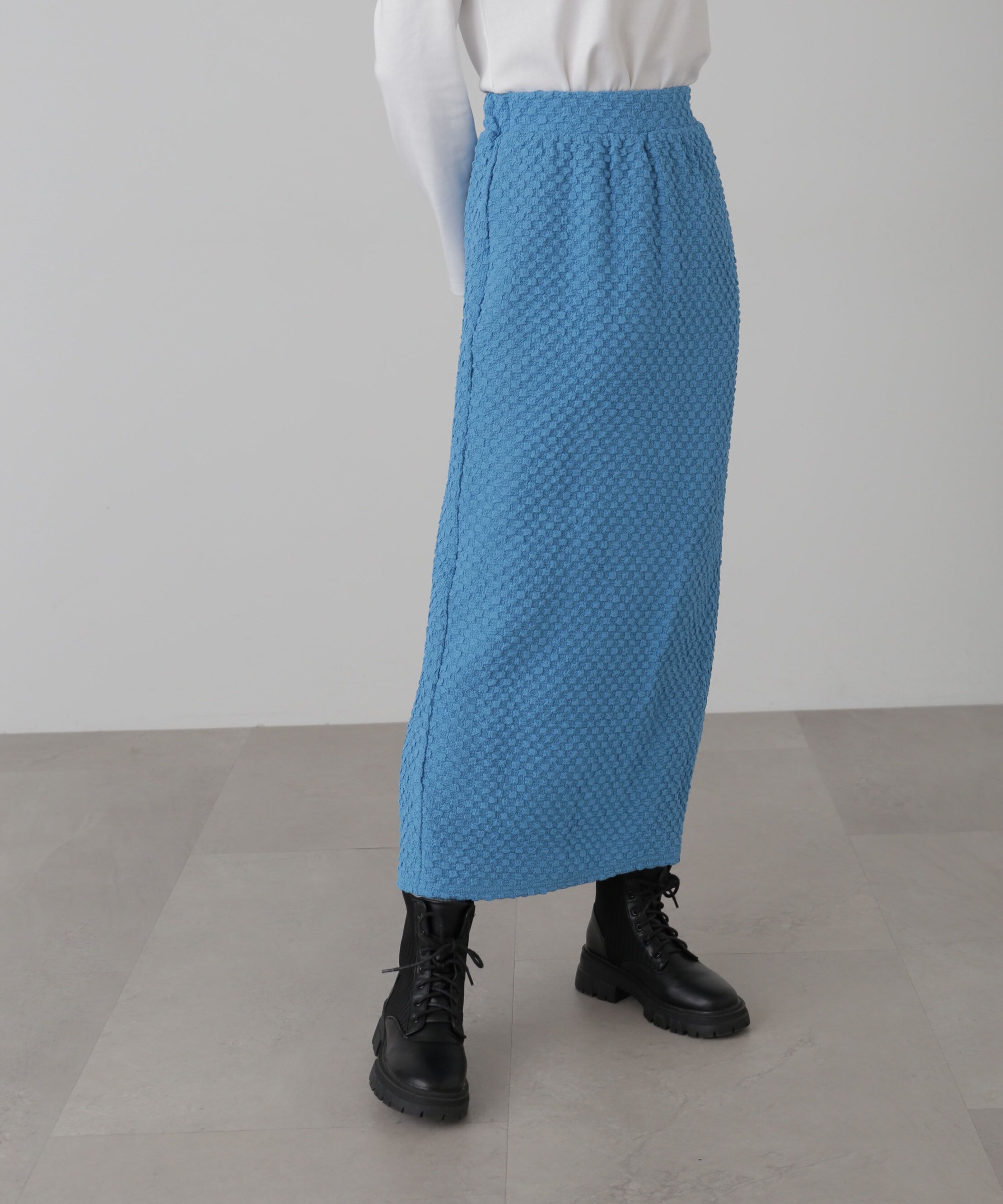  「ジャガードナロースカート」|スカート|