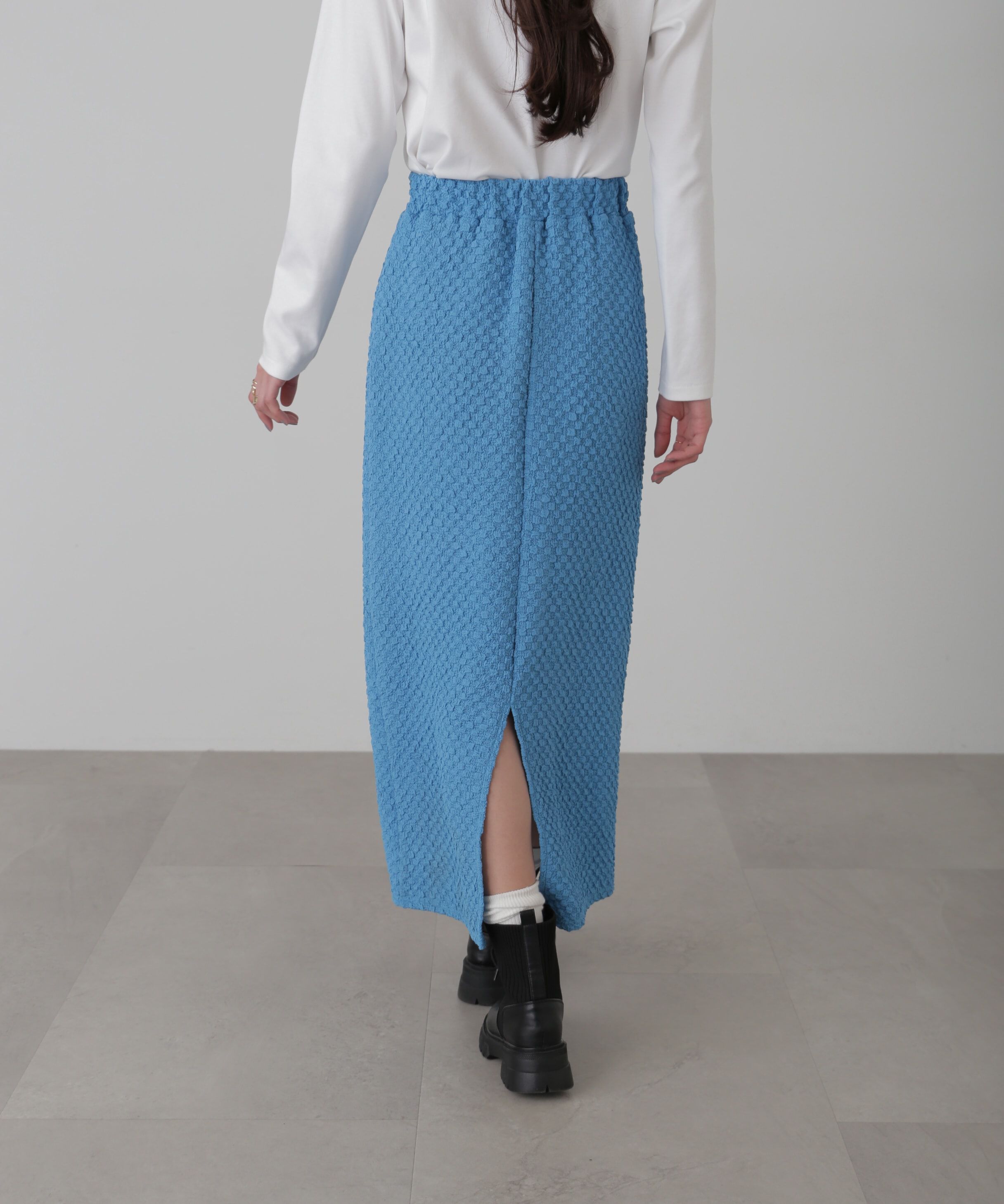  「ジャガードナロースカート」|スカート|