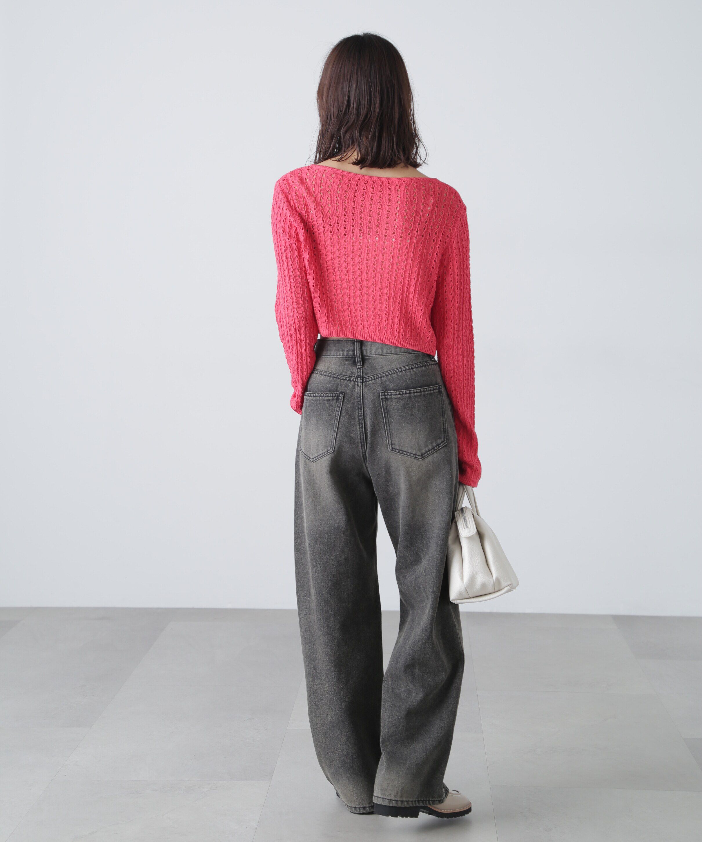  「ブラストオーバーダイワイドストレートデニムパンツ」|その他|