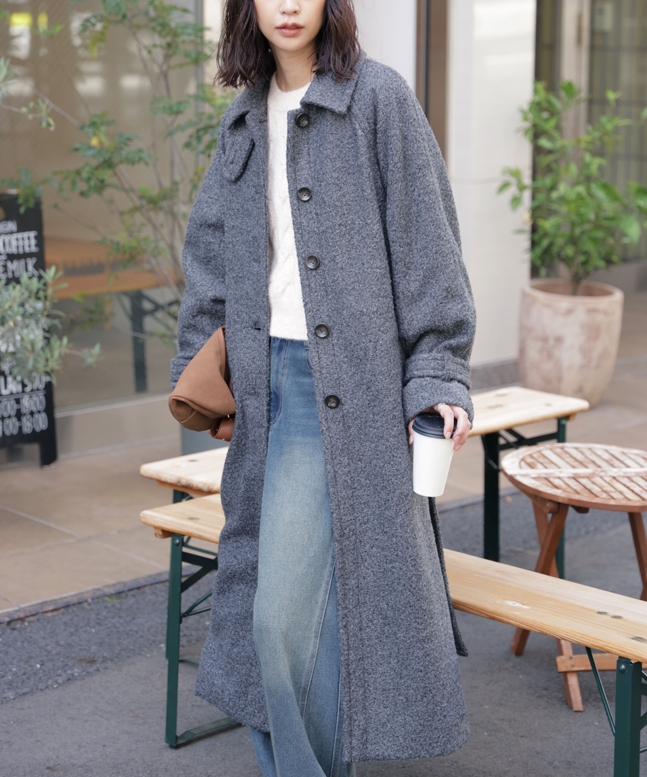  「2wayステンカラーロングコート」|その他|