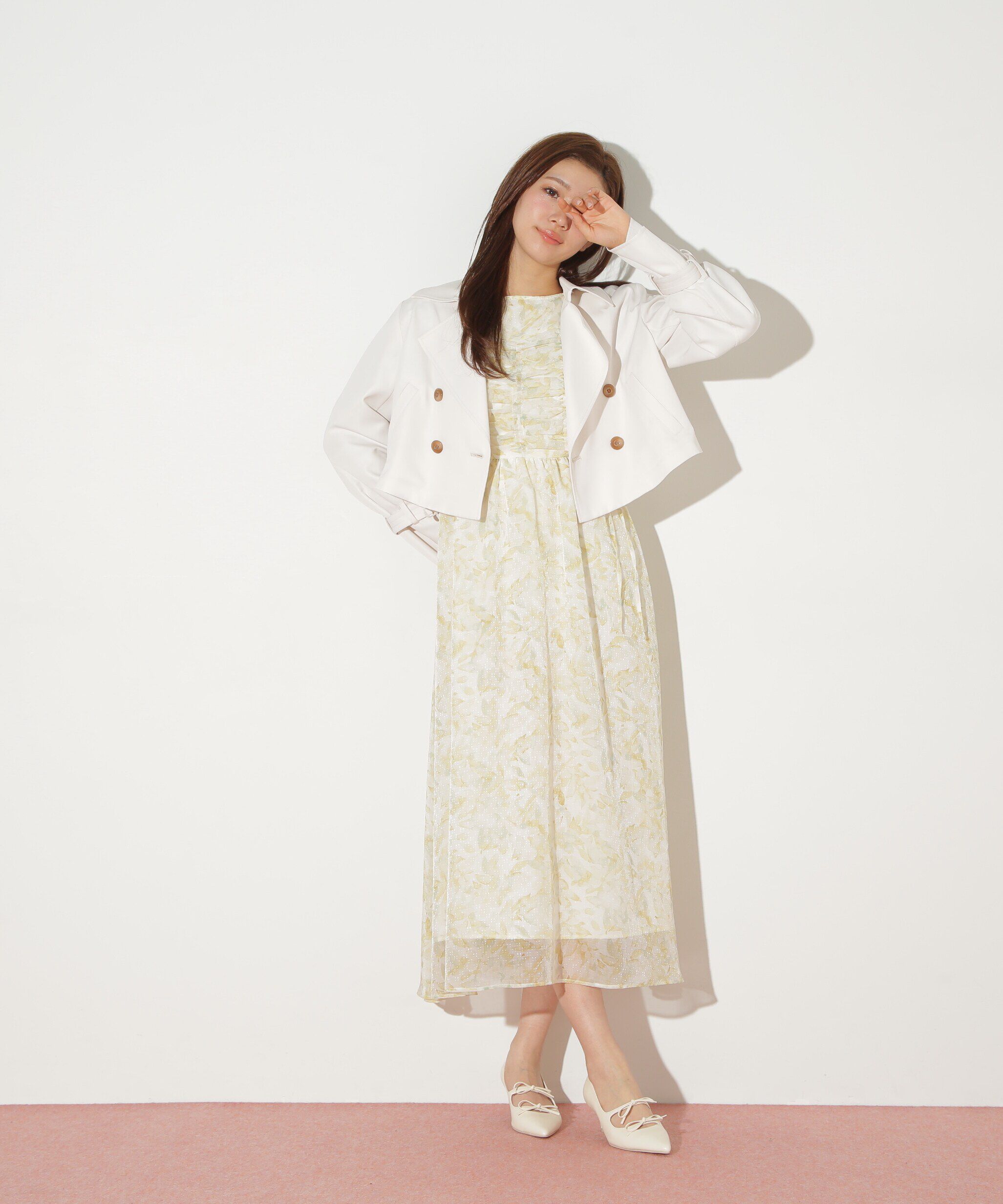  「ショート丈トレンチコート」|その他|