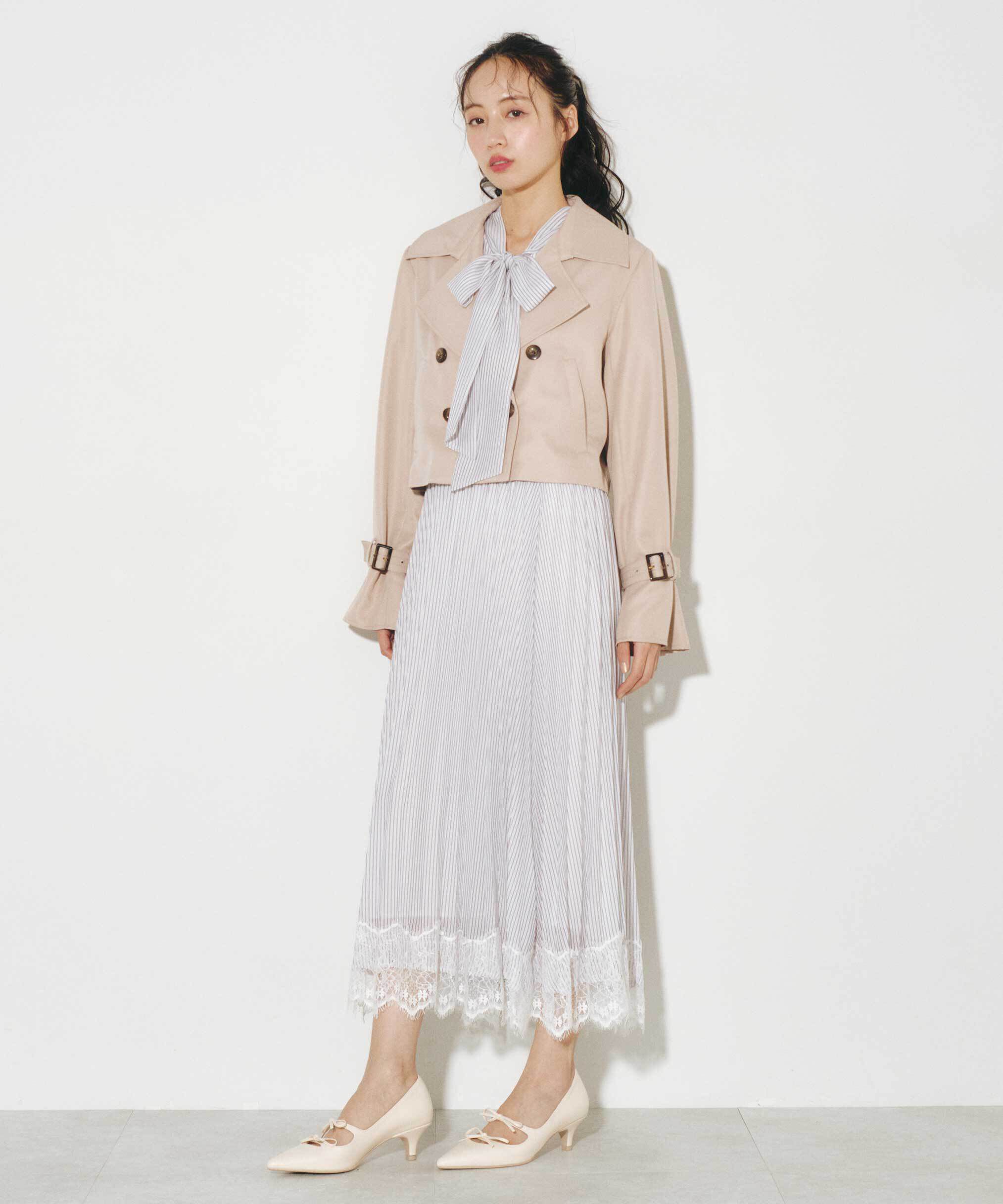  「ショート丈トレンチコート」|その他|