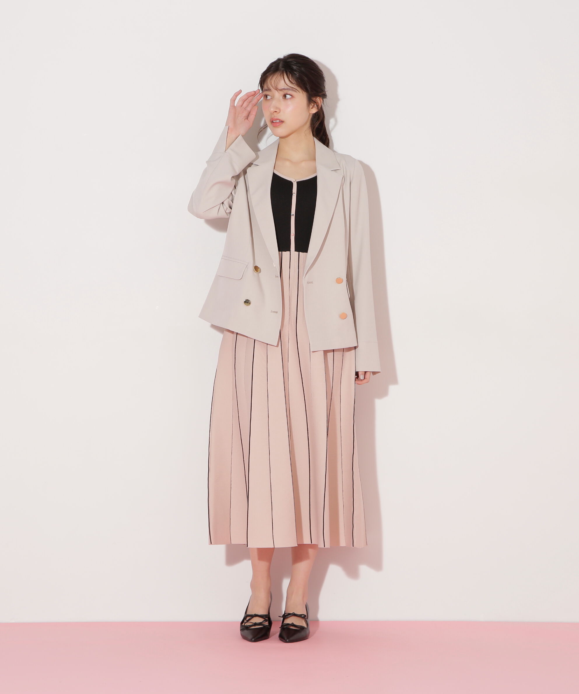  「〈セットアップ対応〉ダブルブレストテーラードジャケット」|その他|