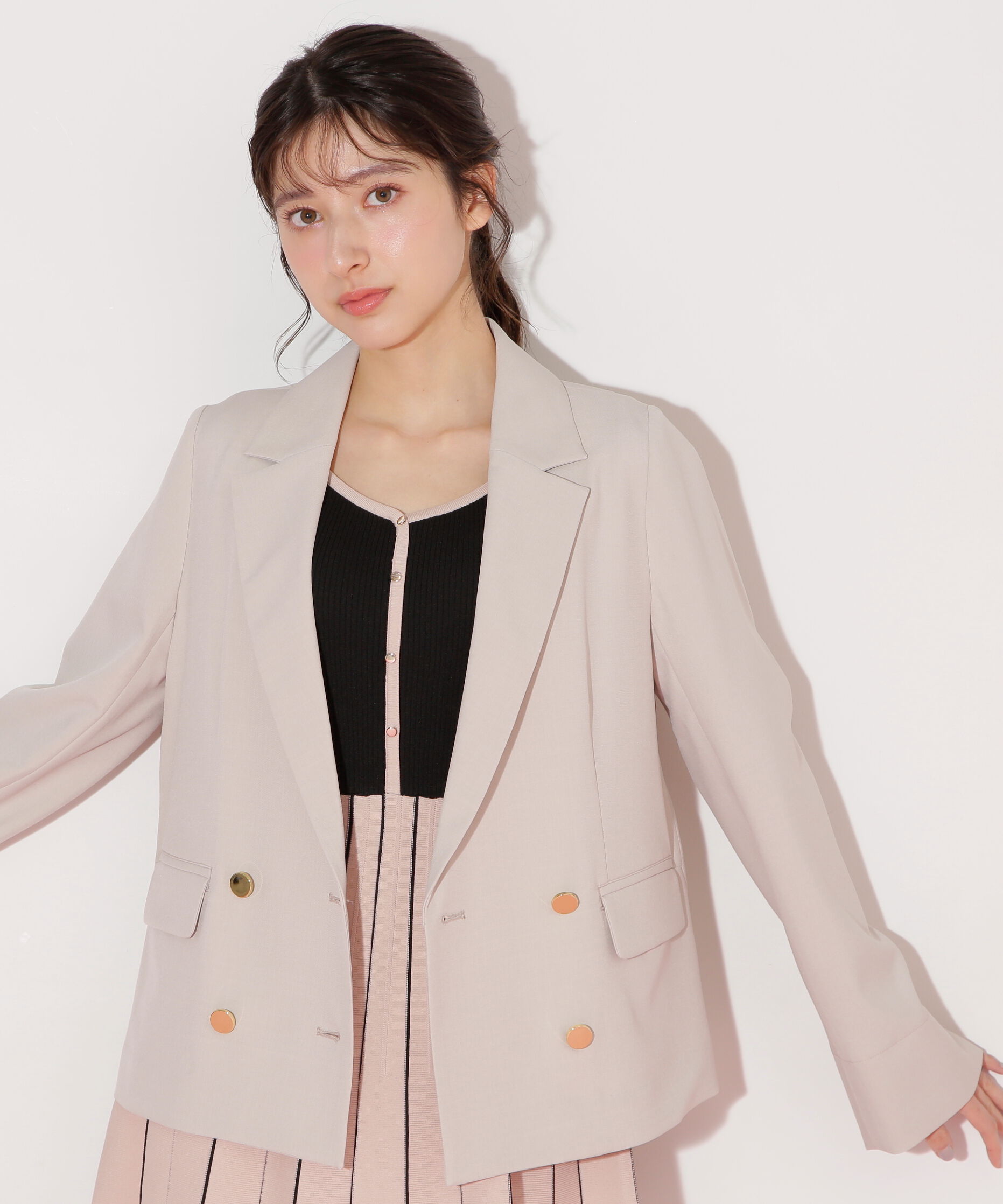  「〈セットアップ対応〉ダブルブレストテーラードジャケット」|その他|