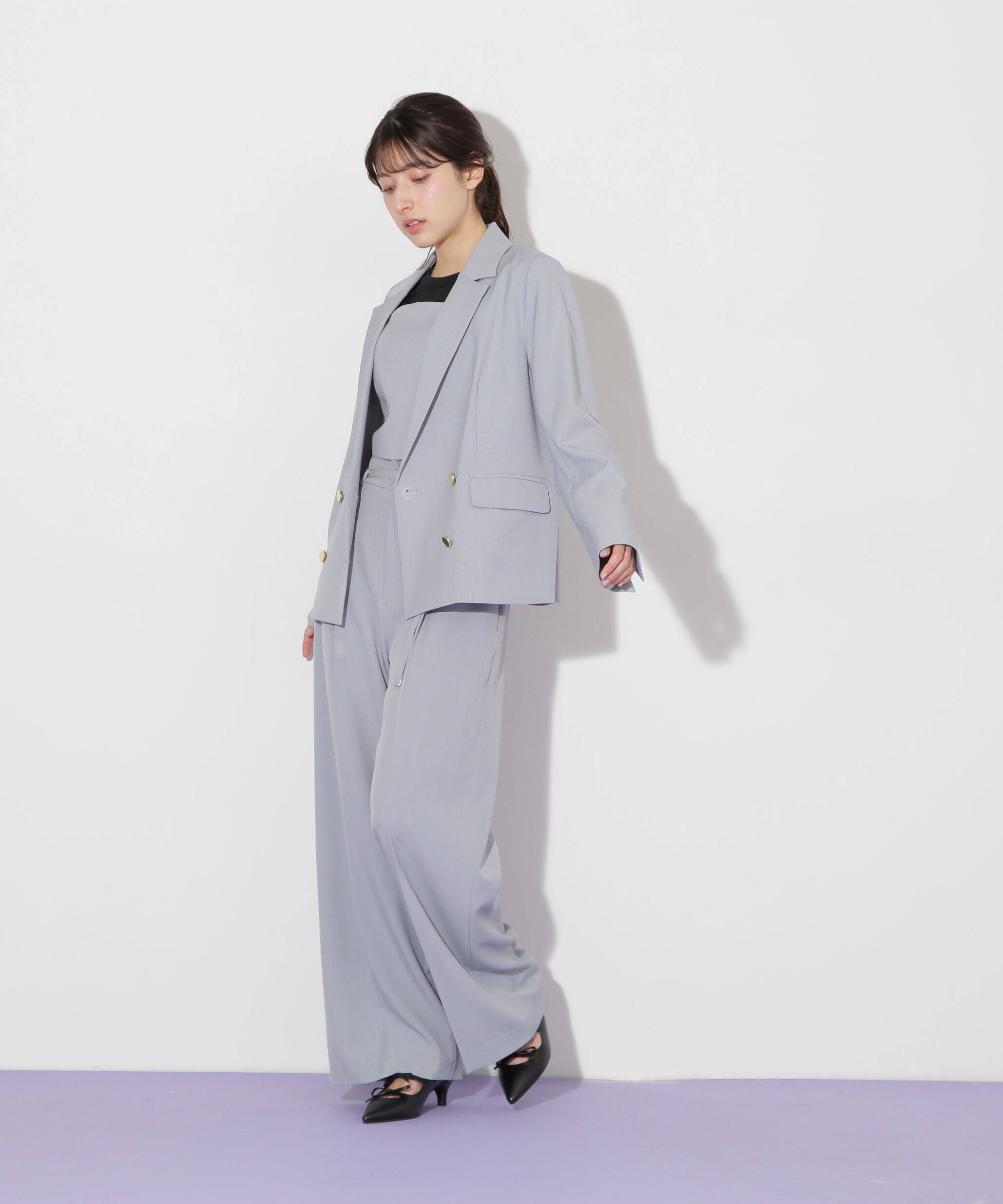  「〈セットアップ対応〉ダブルブレストテーラードジャケット」|その他|