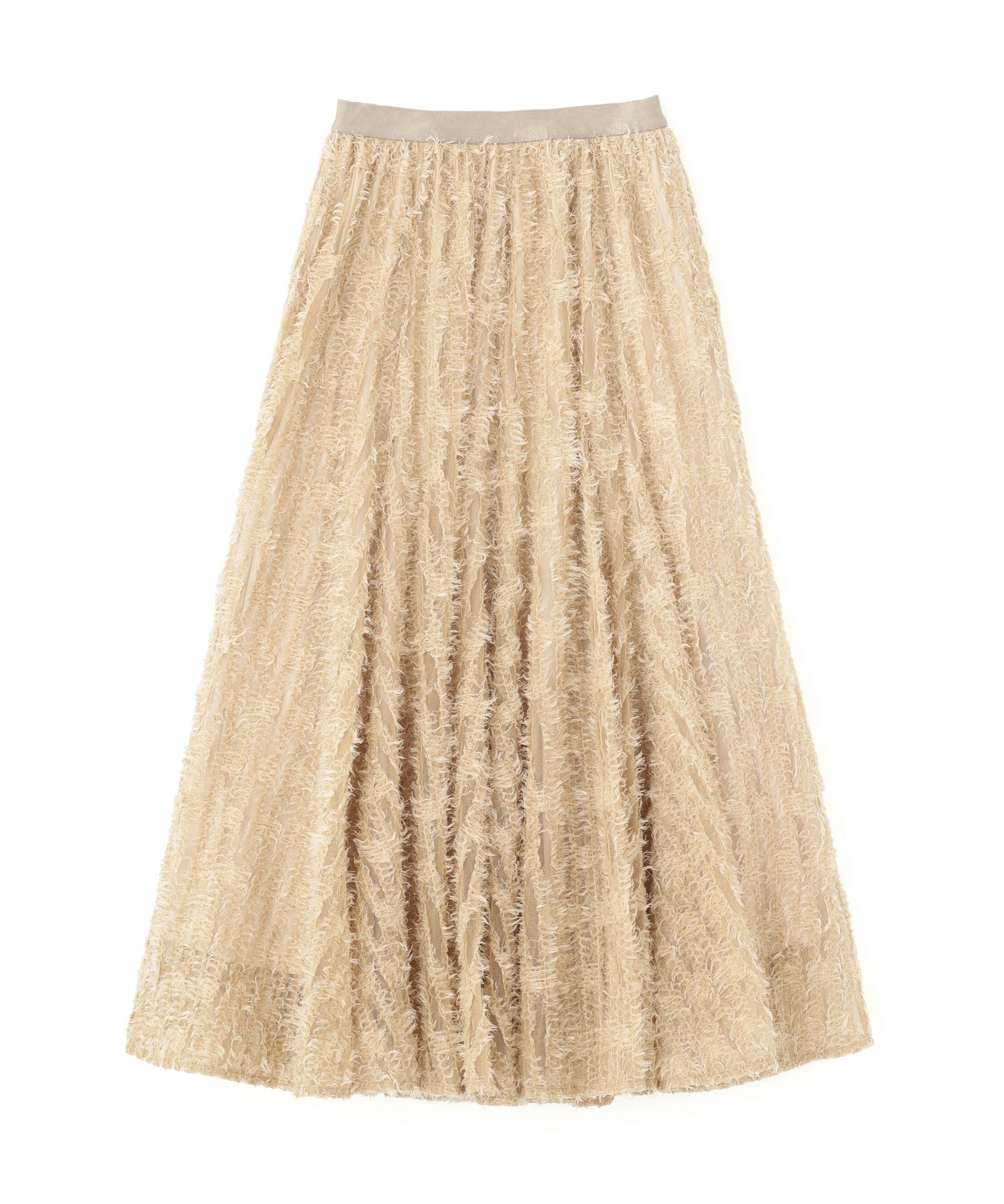  「フェザーテープチュールスカート」|スカート|