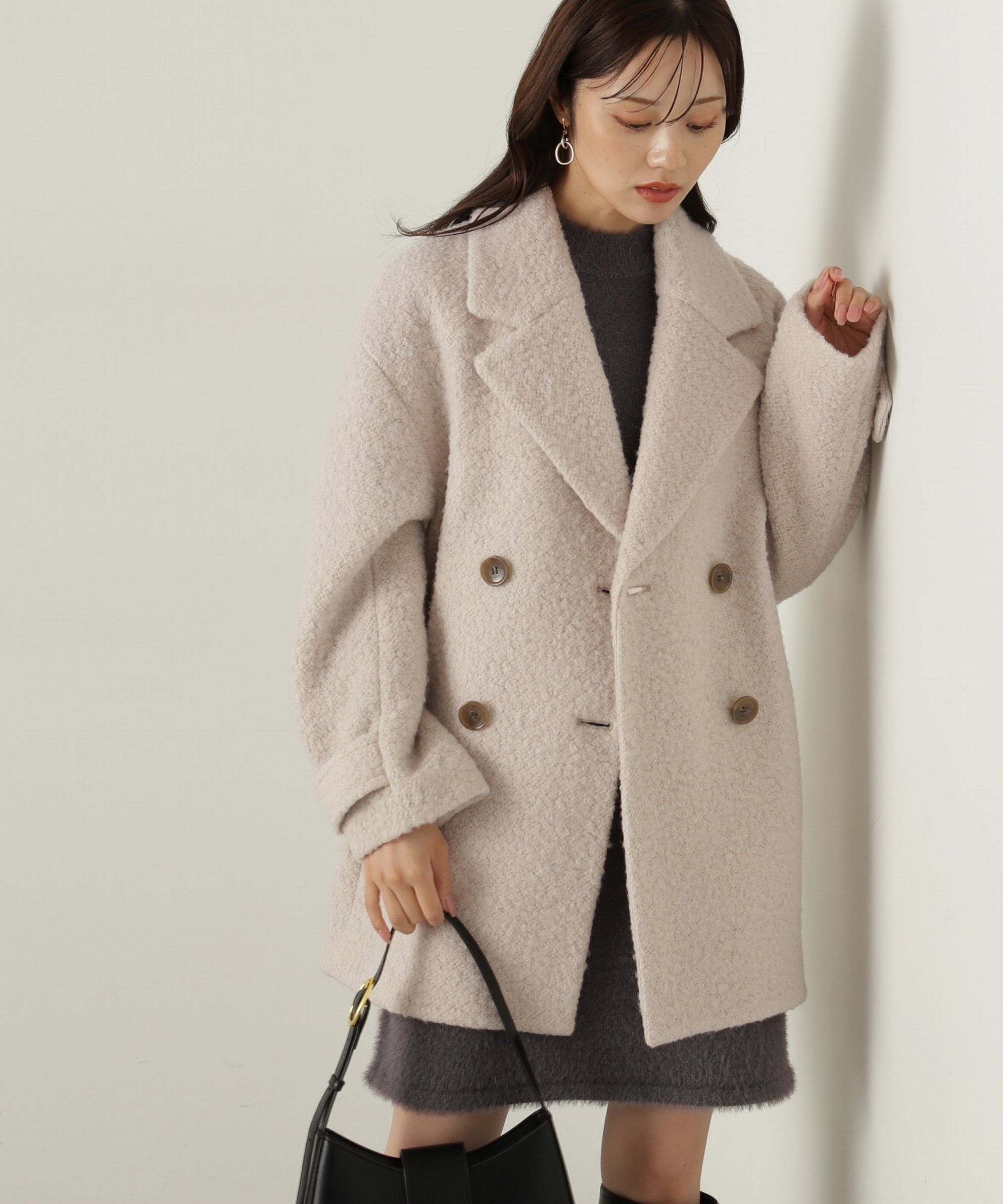 PROPORTION BODY DRESSING「ラメフェザーミニワンピース」|ワンピース|