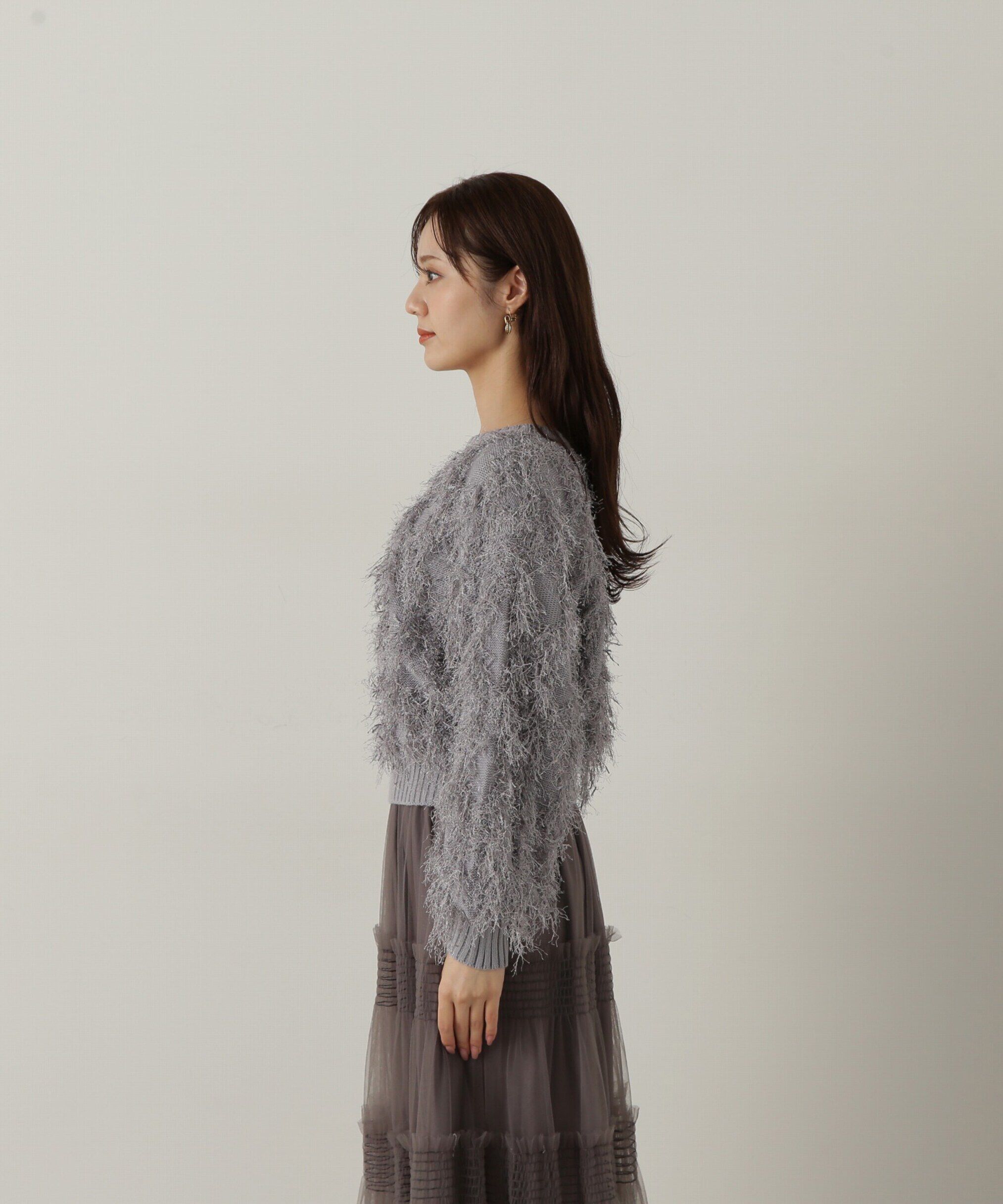 PROPORTION BODY DRESSING「ラメフリンジニット」|ニット・セーター|