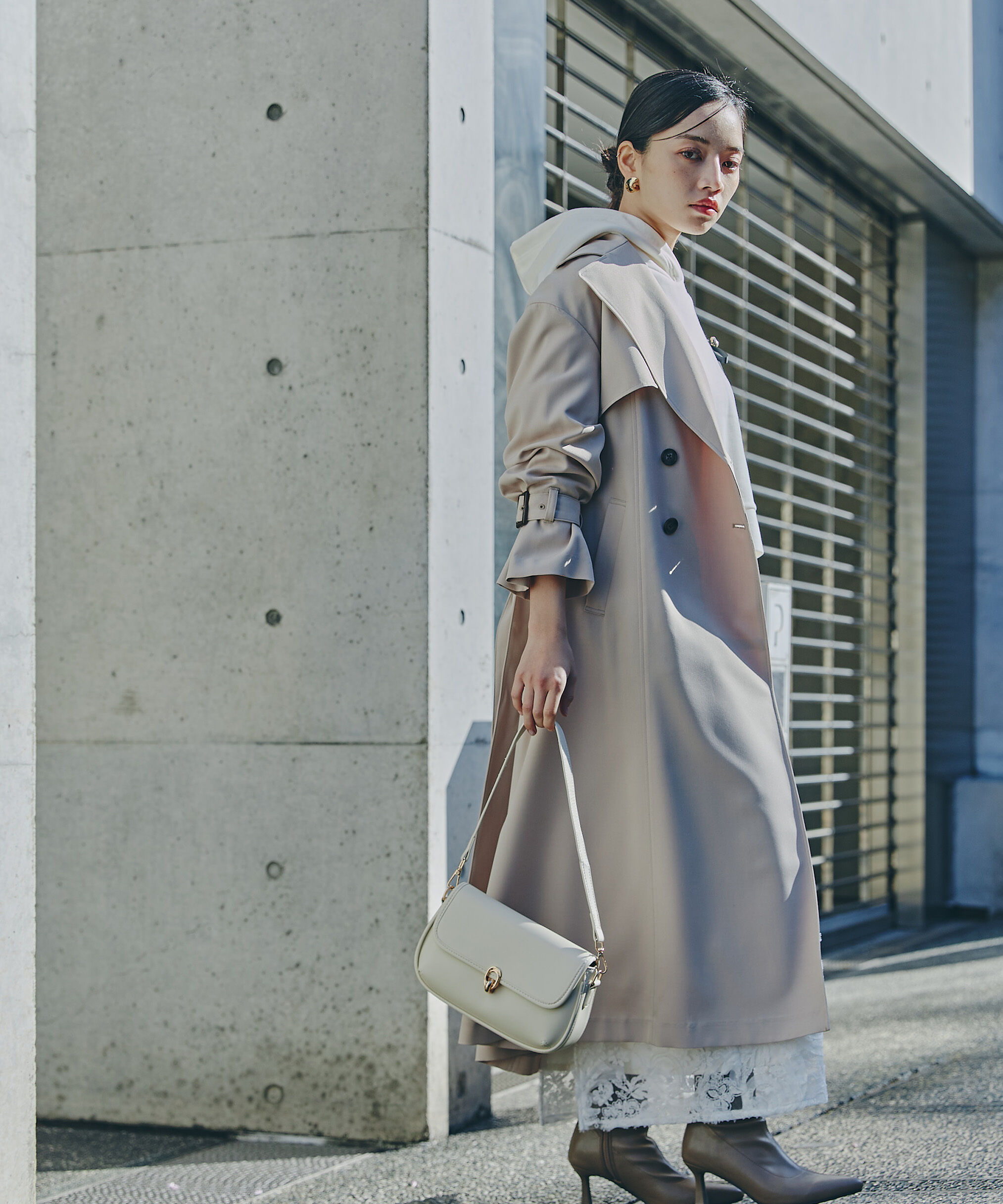 PROPORTION BODY DRESSING「ベーシックロングトレンチ」|その他|