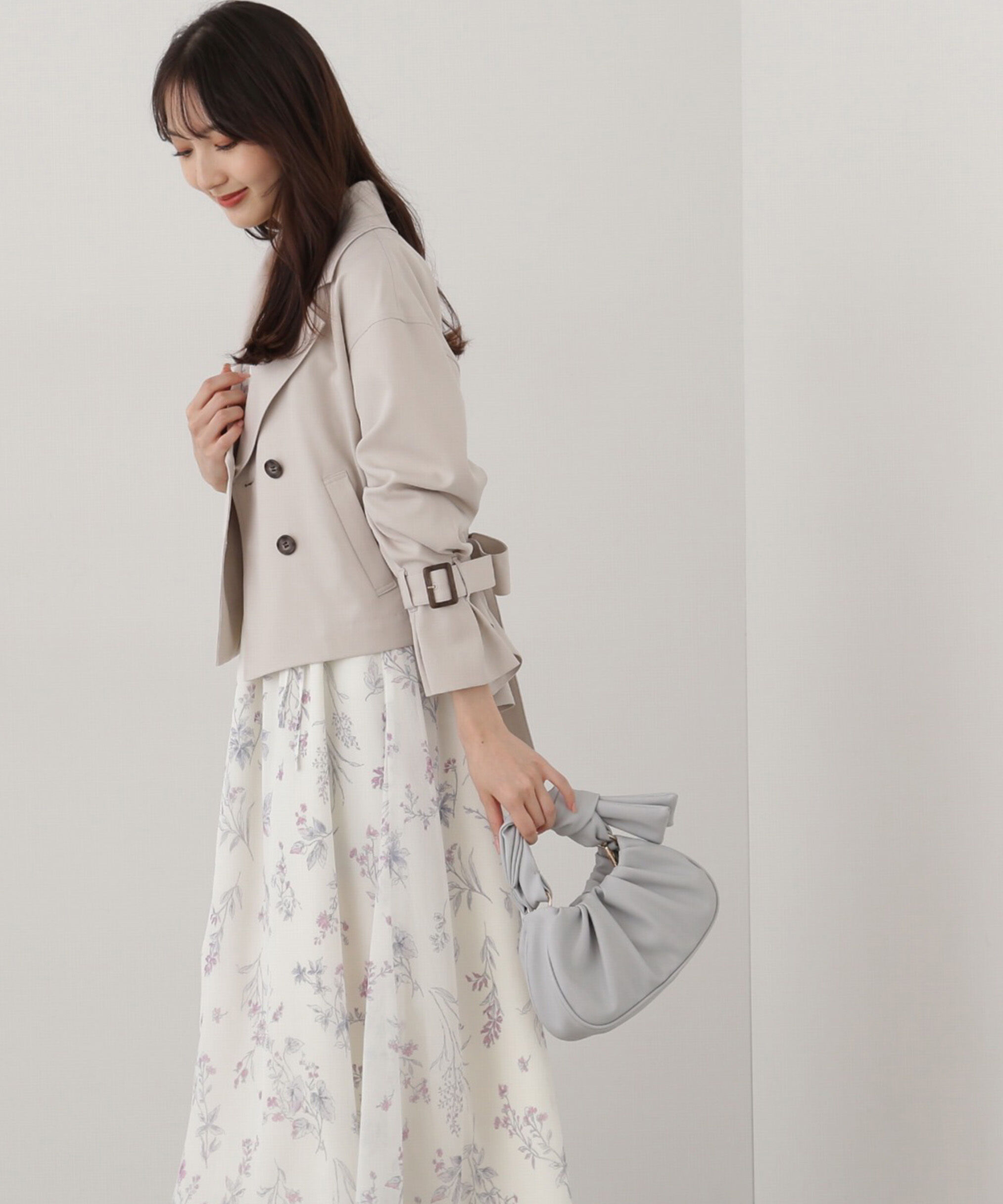 PROPORTION BODY DRESSING「ベーシックショートトレンチ」|ブルゾン・スタジャン|