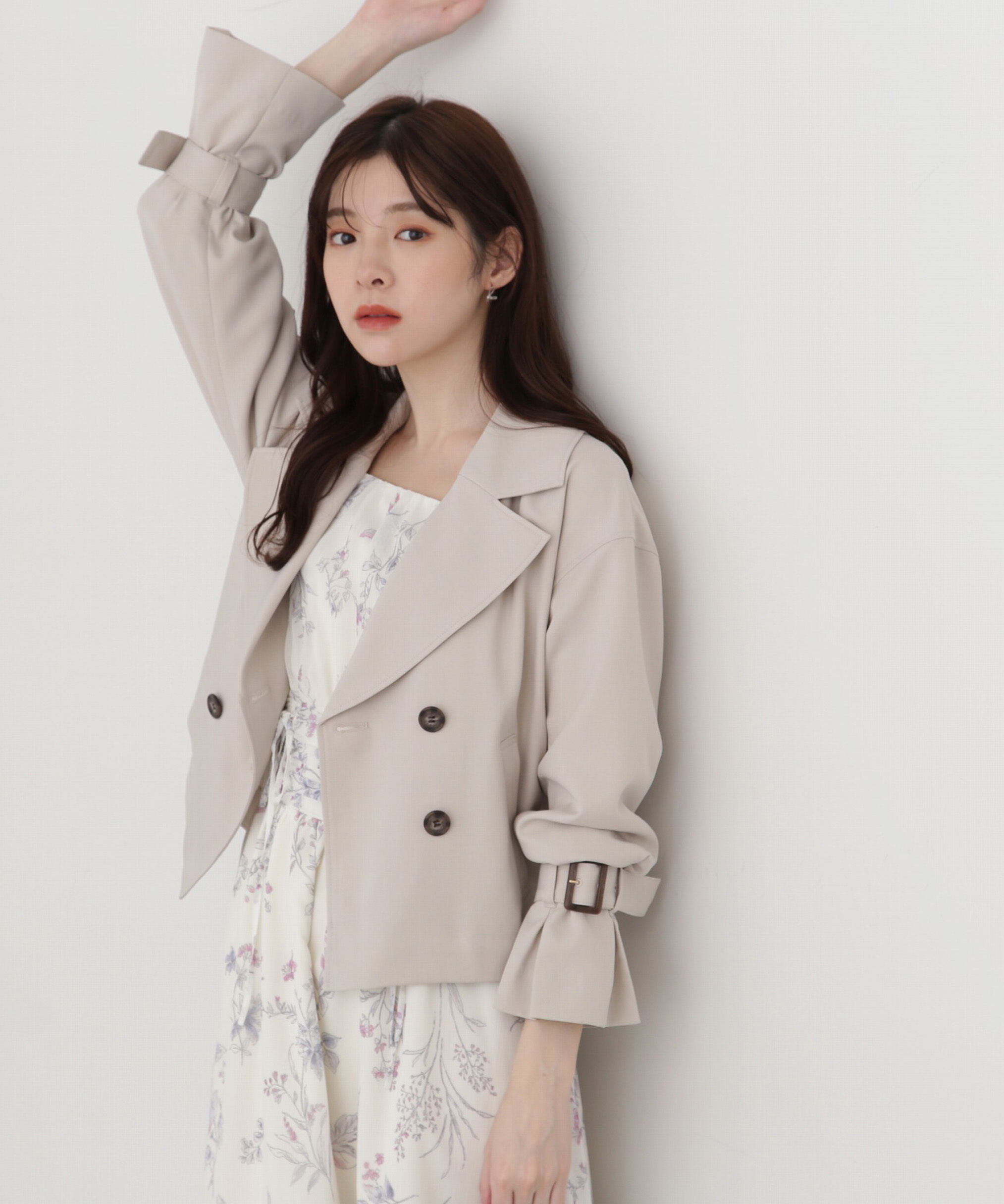 PROPORTION BODY DRESSING「ベーシックショートトレンチ」|ブルゾン・スタジャン|