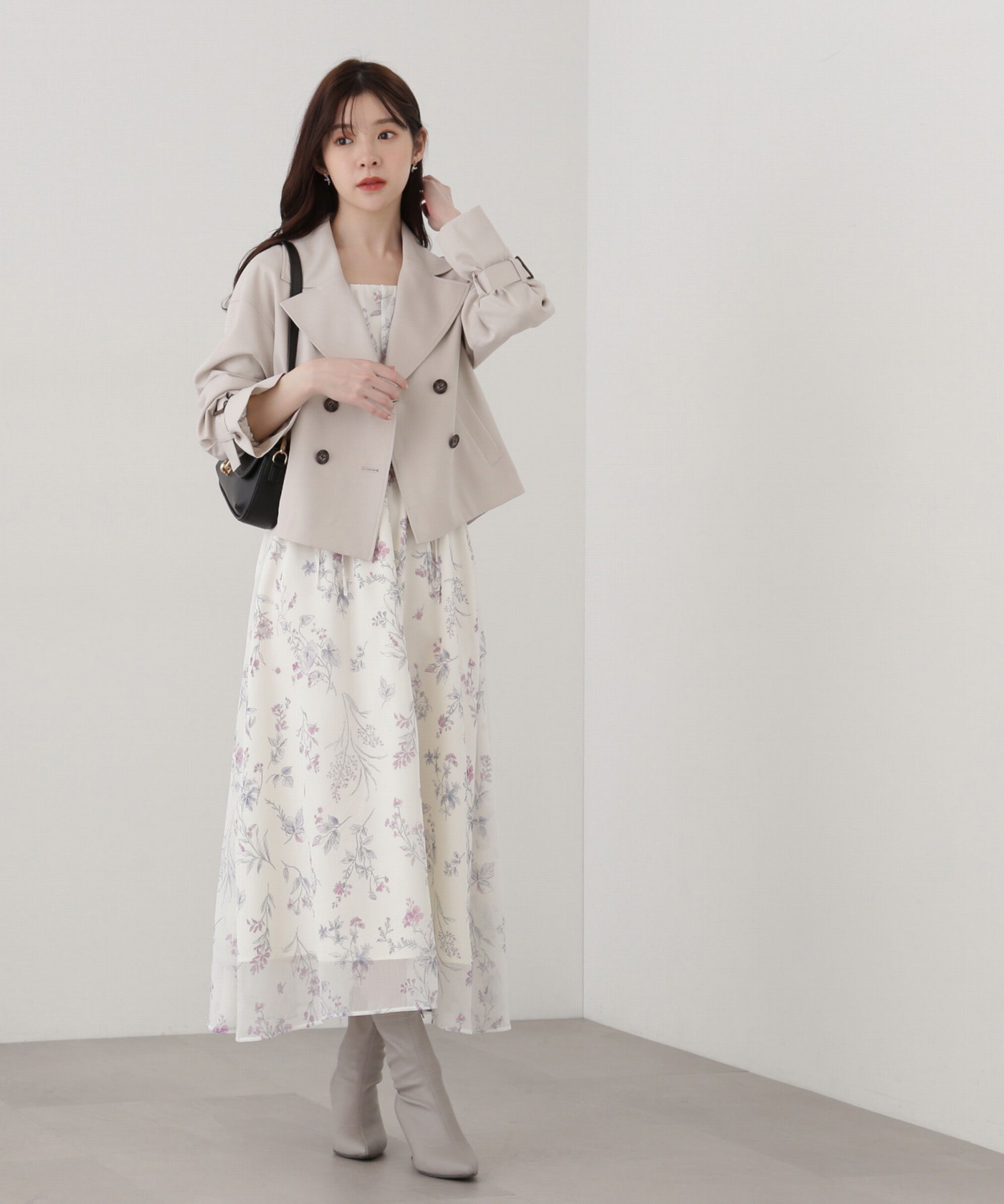 PROPORTION BODY DRESSING「ベーシックショートトレンチ」|ブルゾン・スタジャン|