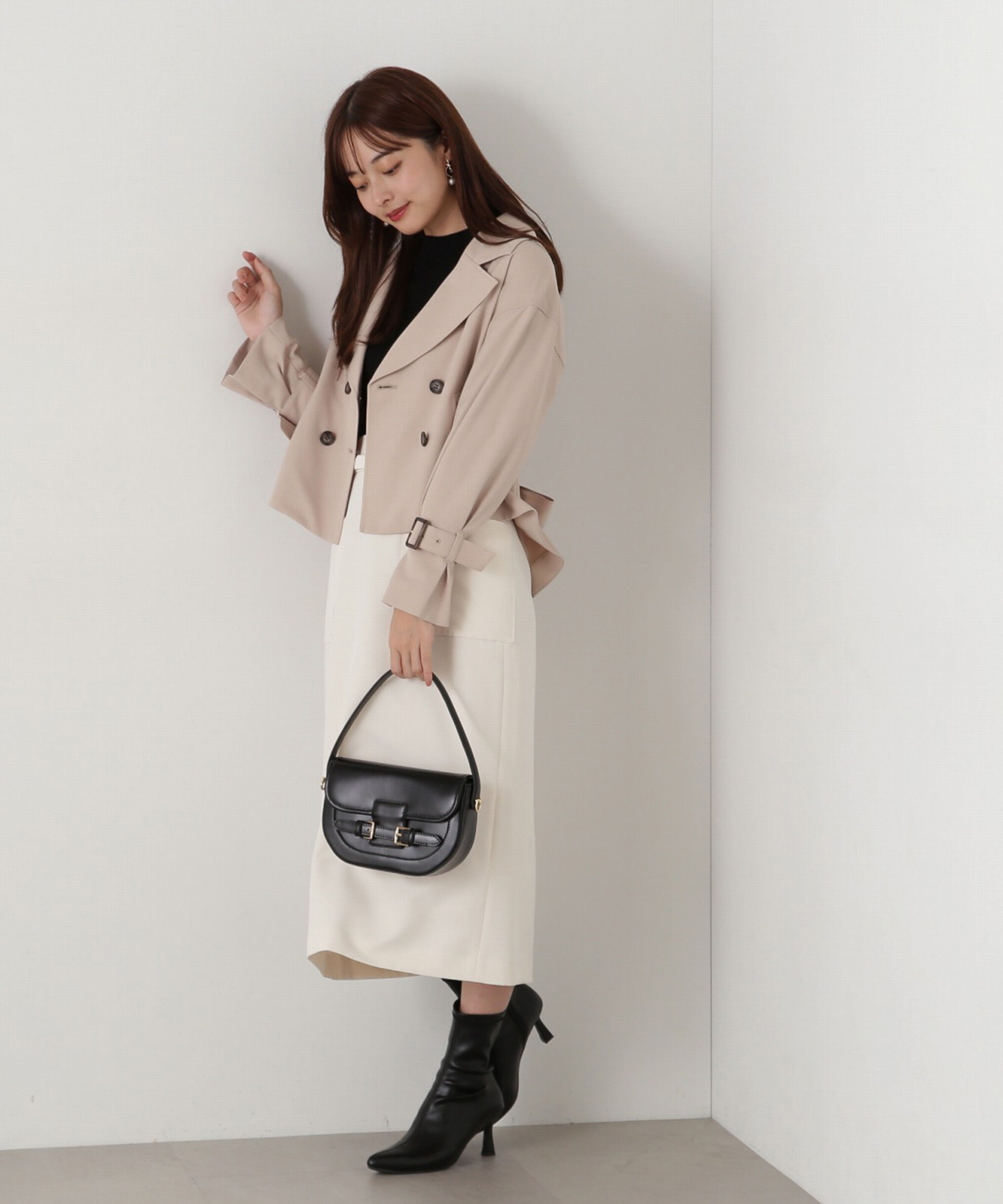 PROPORTION BODY DRESSING「ベーシックショートトレンチ」|ブルゾン・スタジャン|