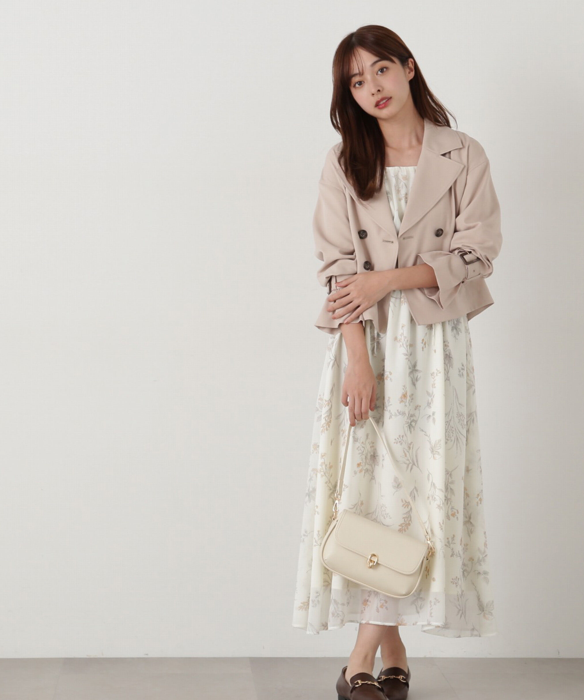 PROPORTION BODY DRESSING「ベーシックショートトレンチ」|ブルゾン・スタジャン|