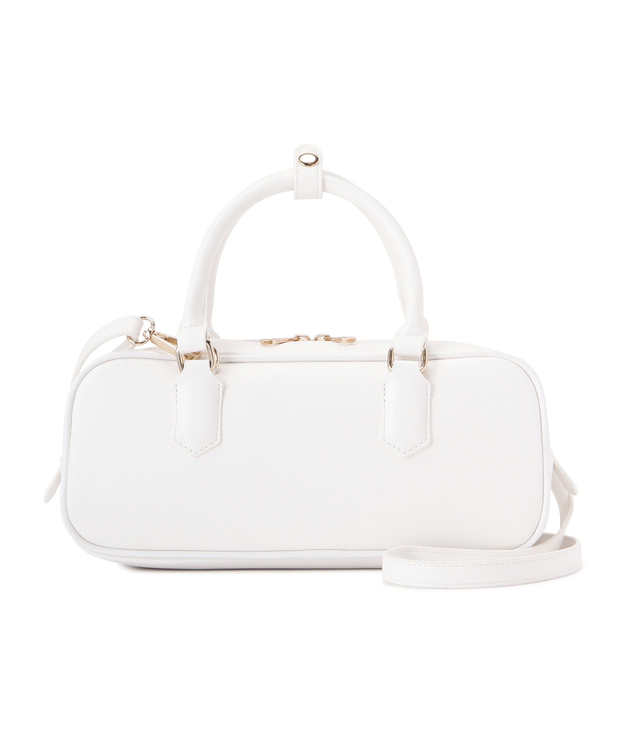 PROPORTION BODY DRESSING「VELETTO スクエアミニボストンバッグ」|その他|オフホワイト1